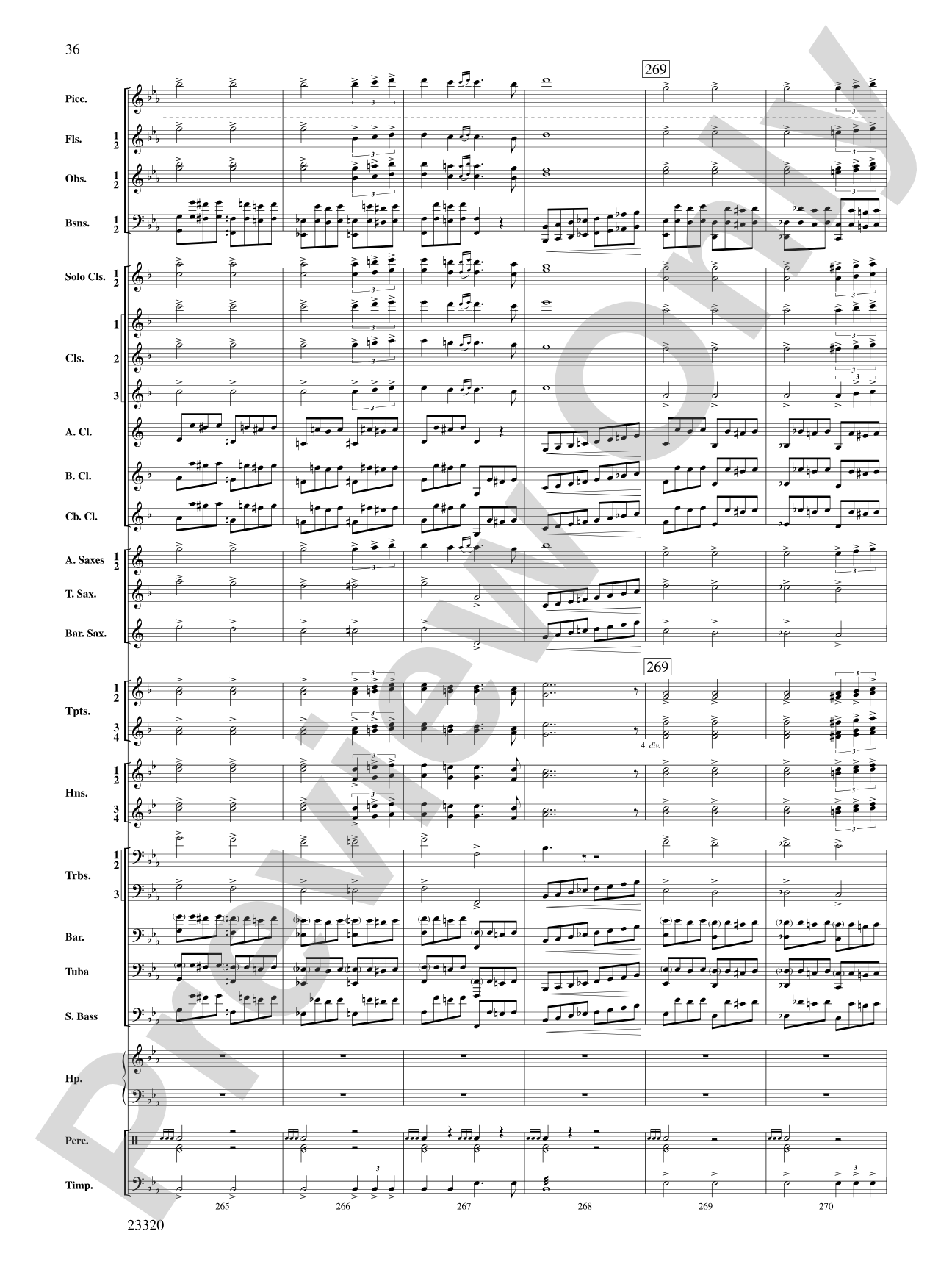 March and Cortege of Bacchus: Concert Band Conductor Score & Parts
