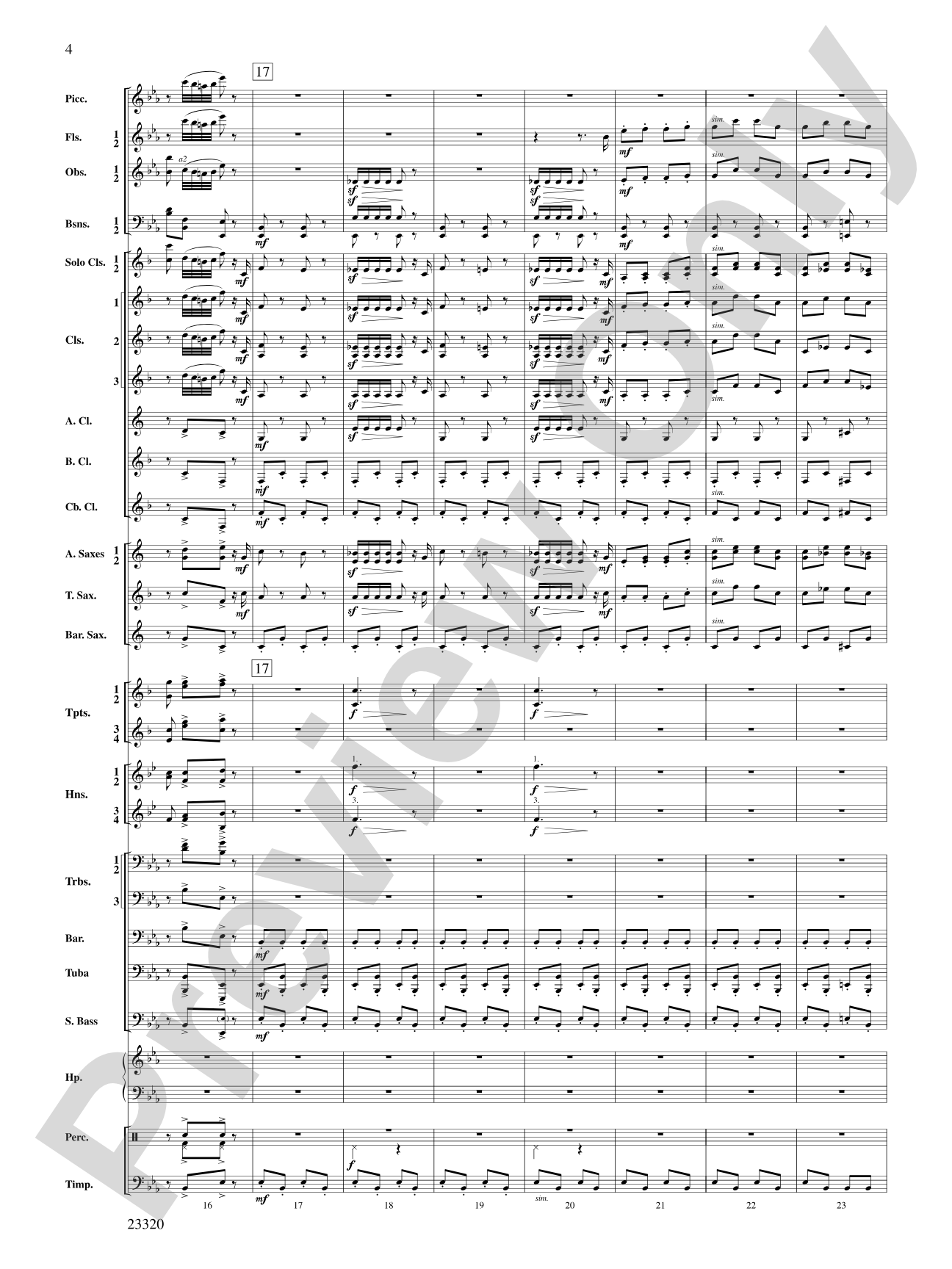 March and Cortege of Bacchus: Concert Band Conductor Score & Parts