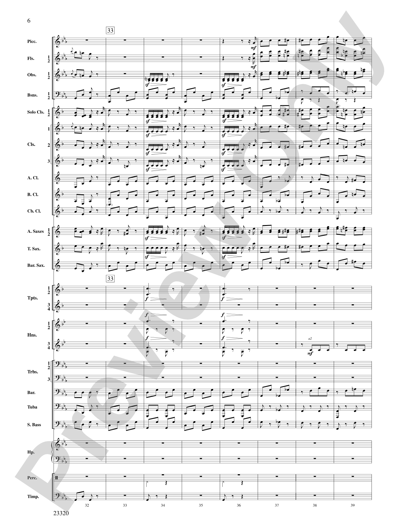 March and Cortege of Bacchus: Concert Band Conductor Score & Parts