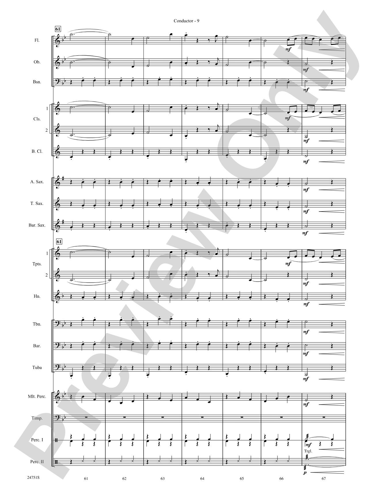 Harry Potter and the Goblet of Fire, Selections from: Concert Band Conductor Score & Parts