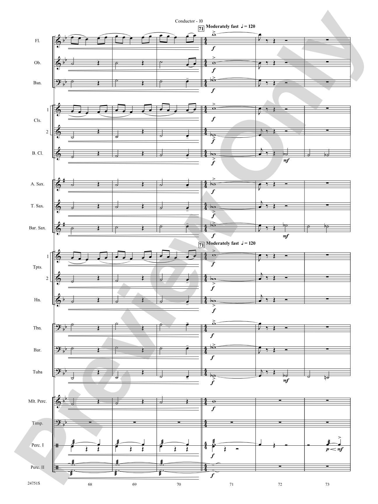 Harry Potter and the Goblet of Fire, Selections from: Concert Band Conductor Score & Parts