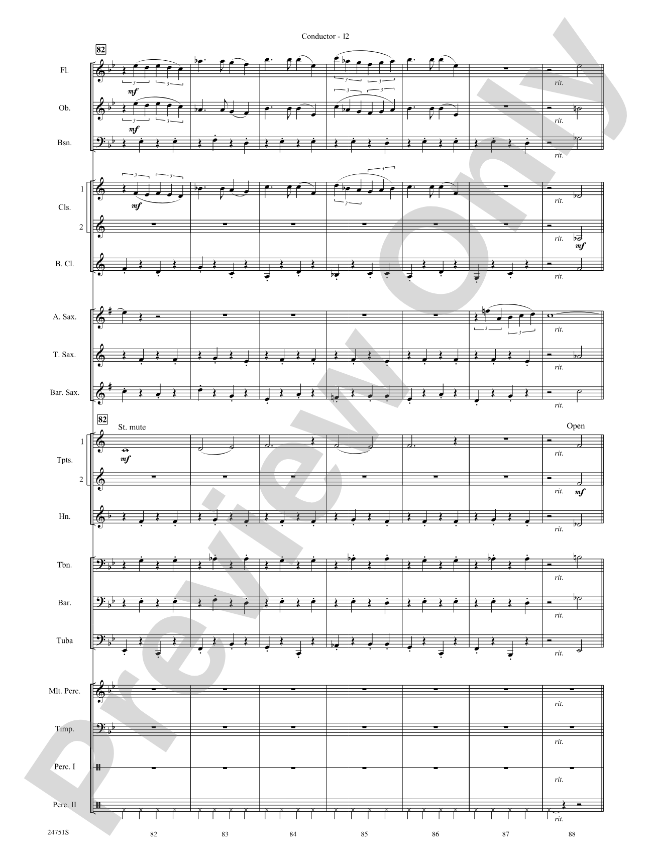 Harry Potter and the Goblet of Fire, Selections from: Concert Band Conductor Score & Parts