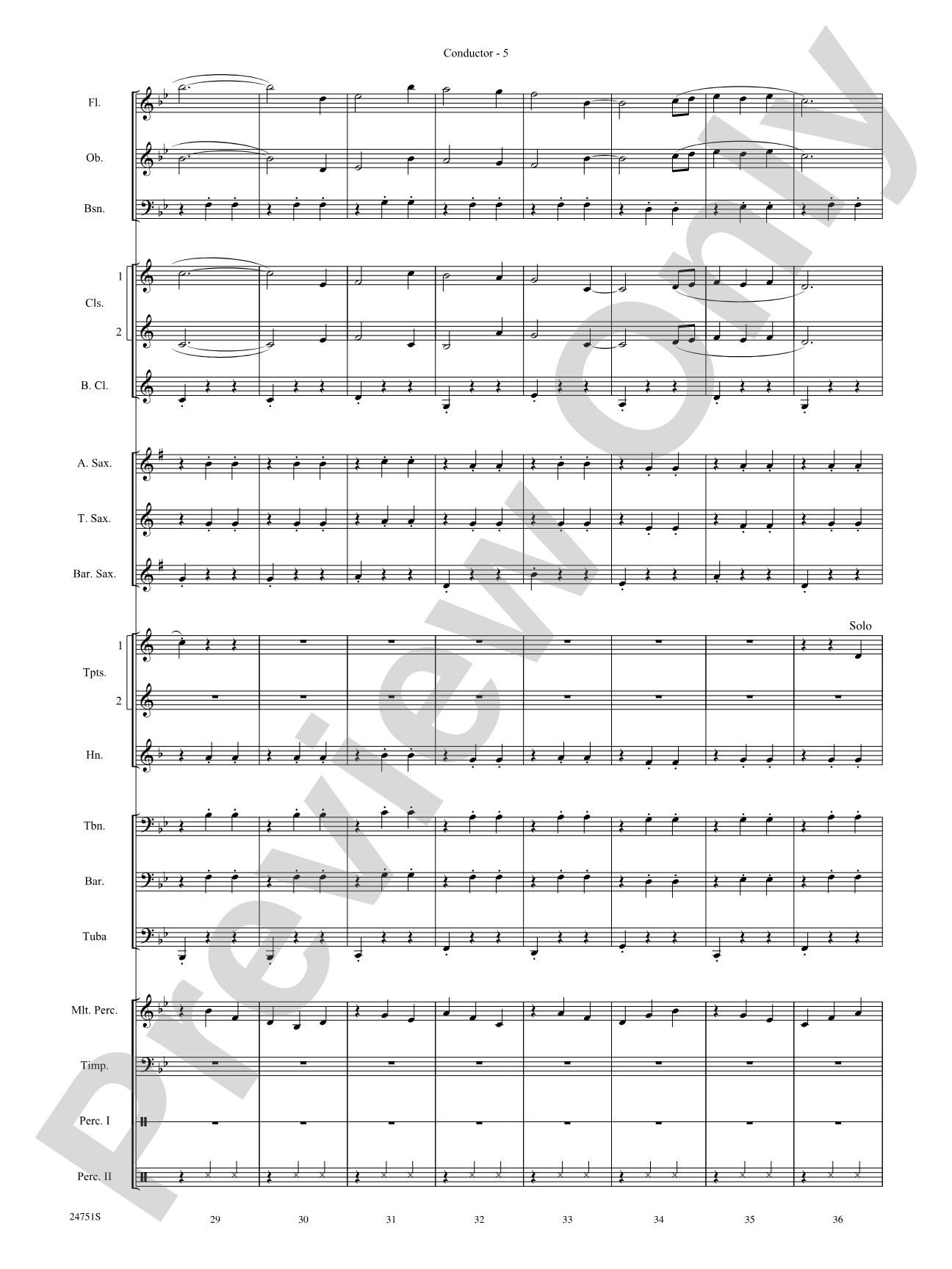 Harry Potter and the Goblet of Fire, Selections from: Concert Band Conductor Score & Parts