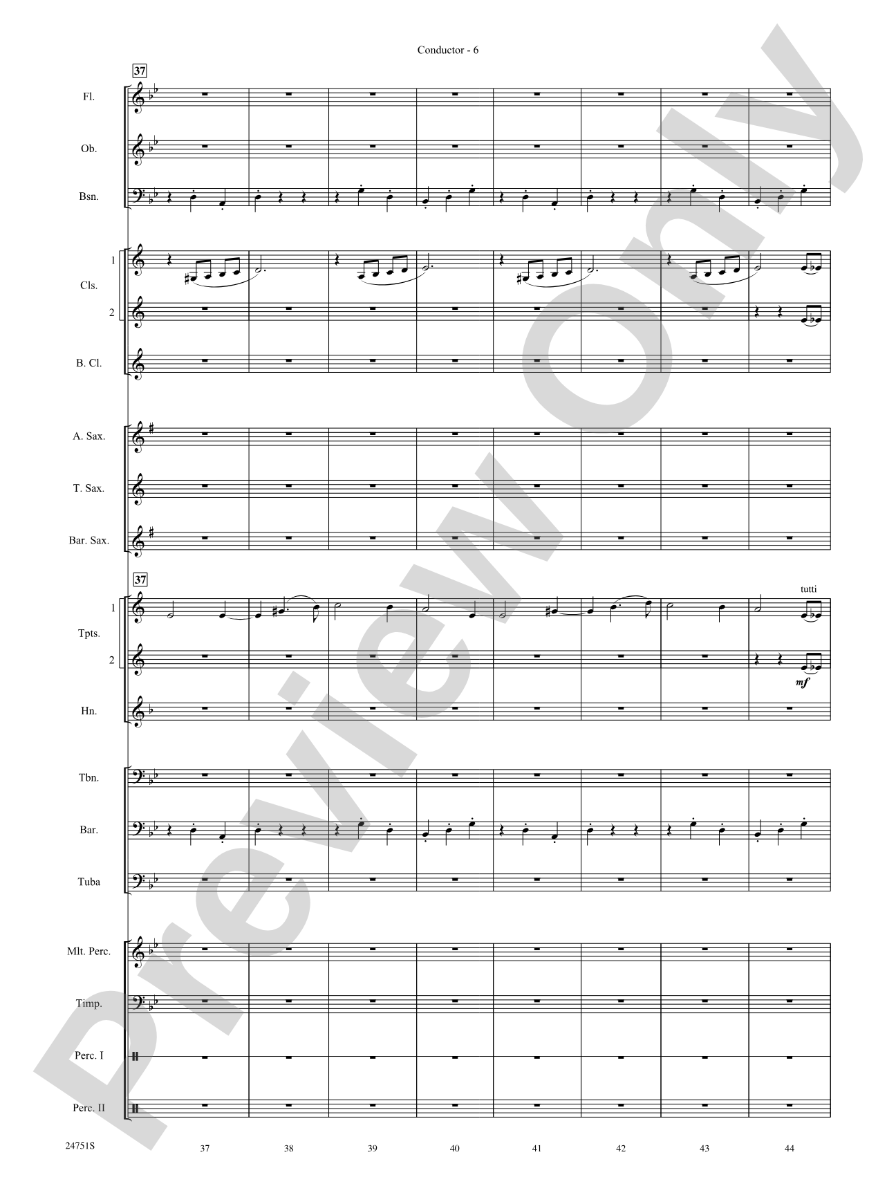 Harry Potter and the Goblet of Fire, Selections from: Concert Band Conductor Score & Parts
