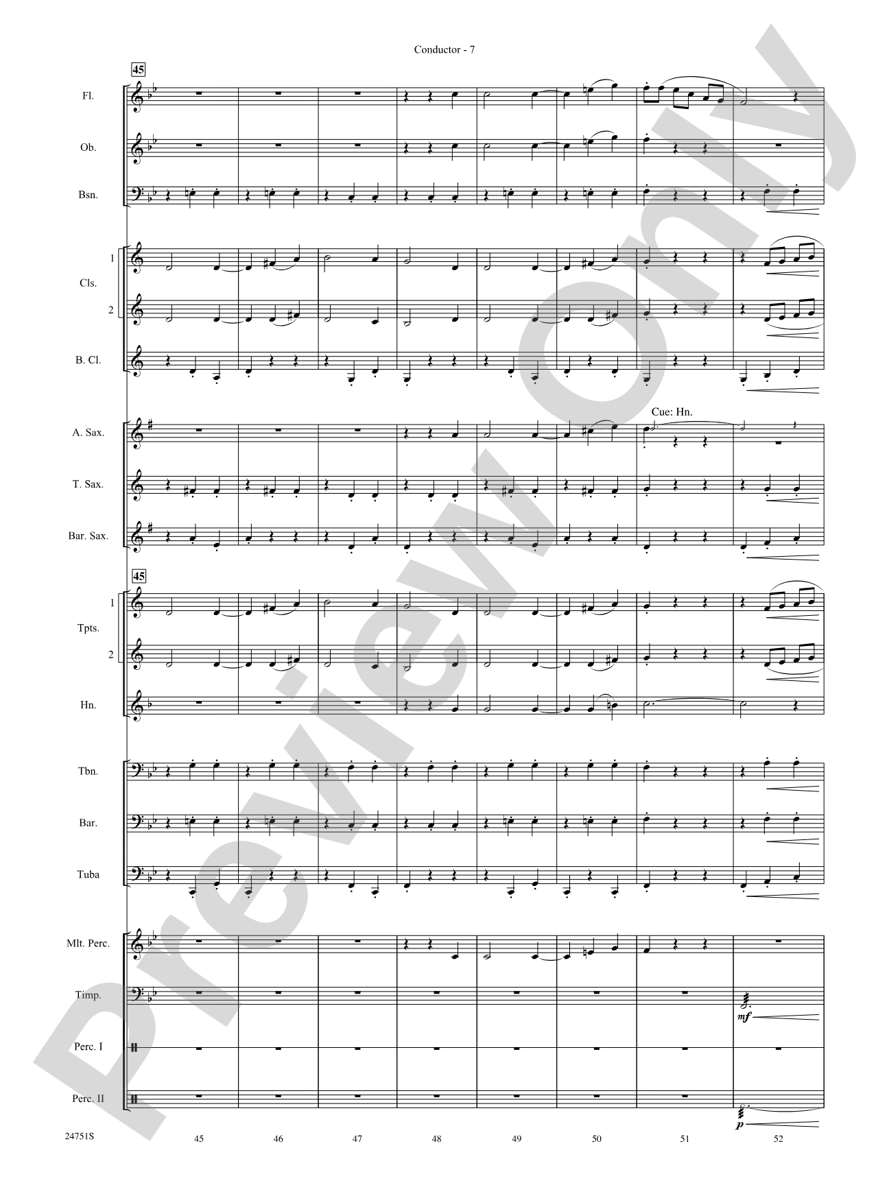 Harry Potter and the Goblet of Fire, Selections from: Concert Band Conductor Score & Parts