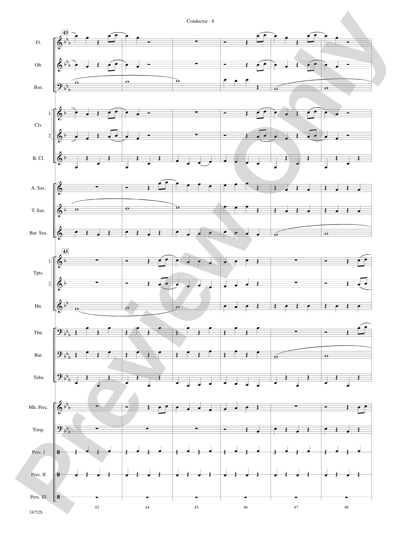 Charlie and the Chocolate Factory, Suite from: Concert Band Conductor Score & Parts