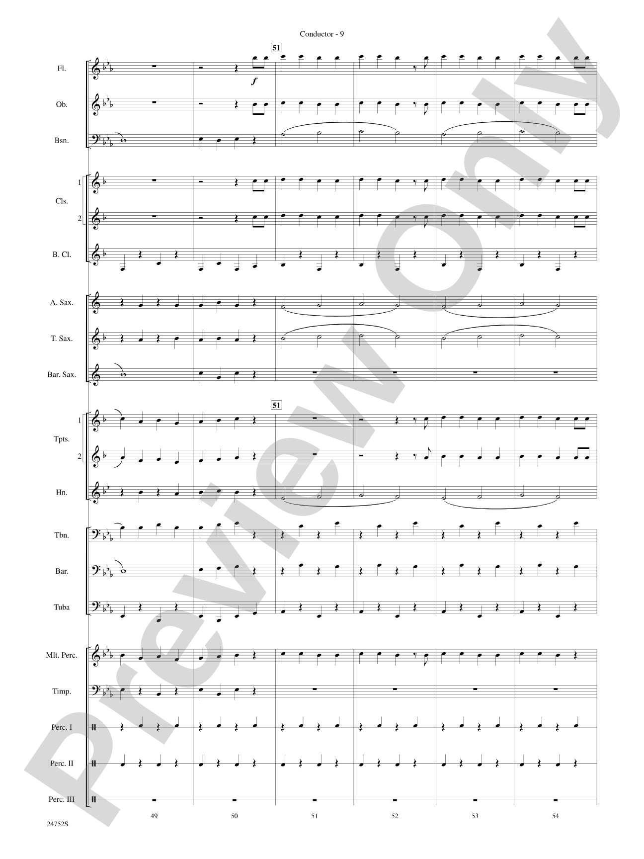 Charlie and the Chocolate Factory, Suite from: Concert Band Conductor Score & Parts