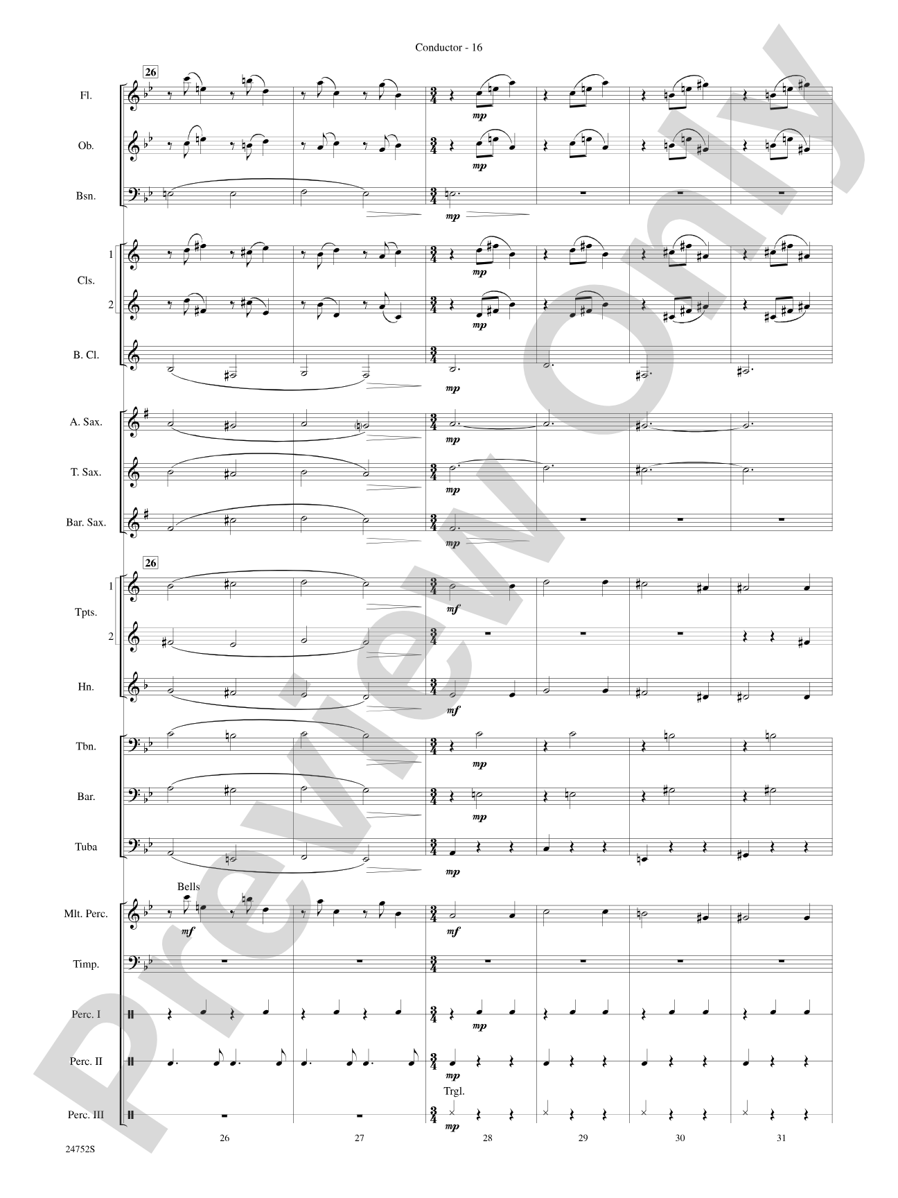 Charlie and the Chocolate Factory, Suite from: Concert Band Conductor Score & Parts