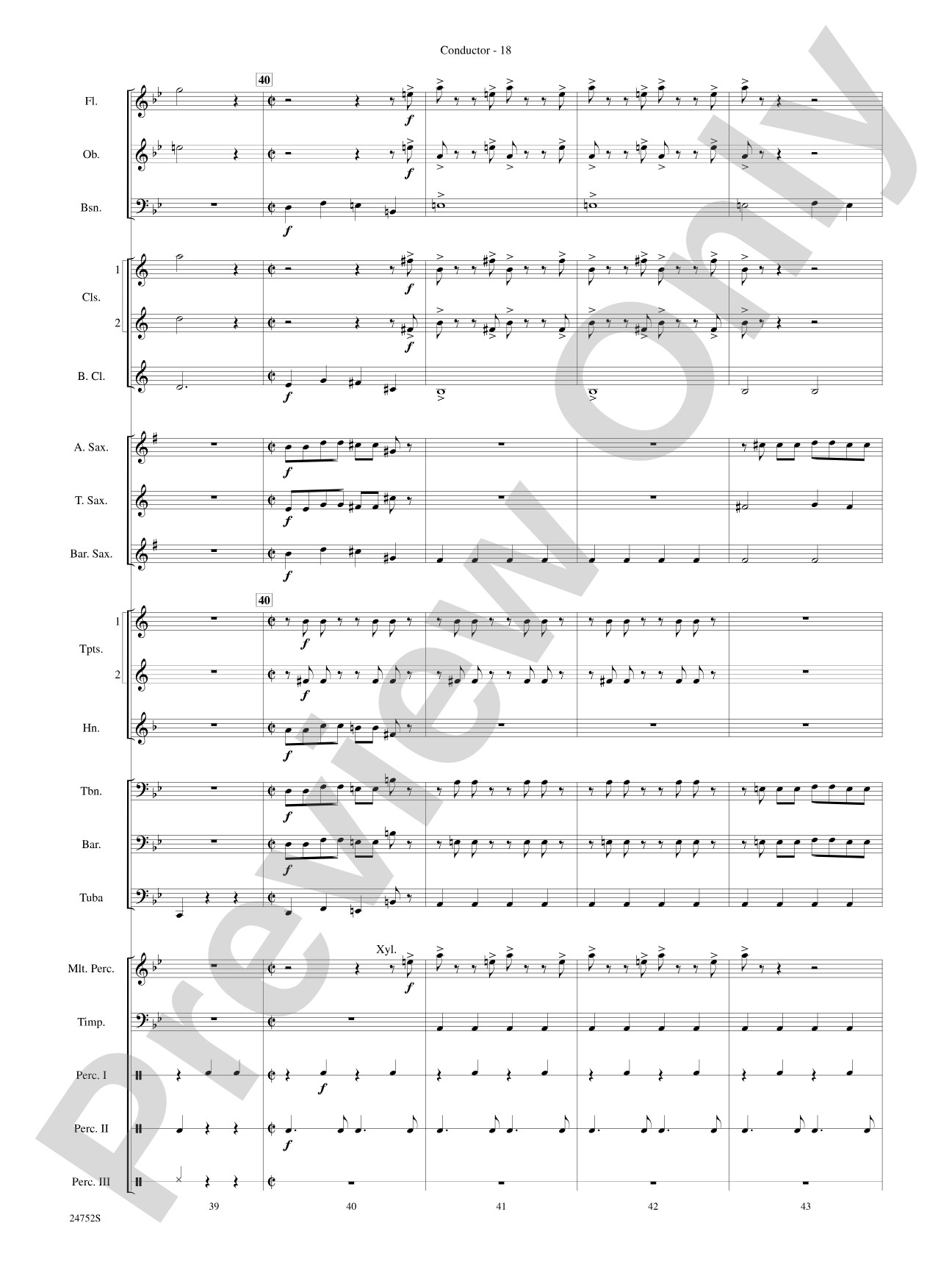 Charlie and the Chocolate Factory, Suite from: Concert Band Conductor Score & Parts