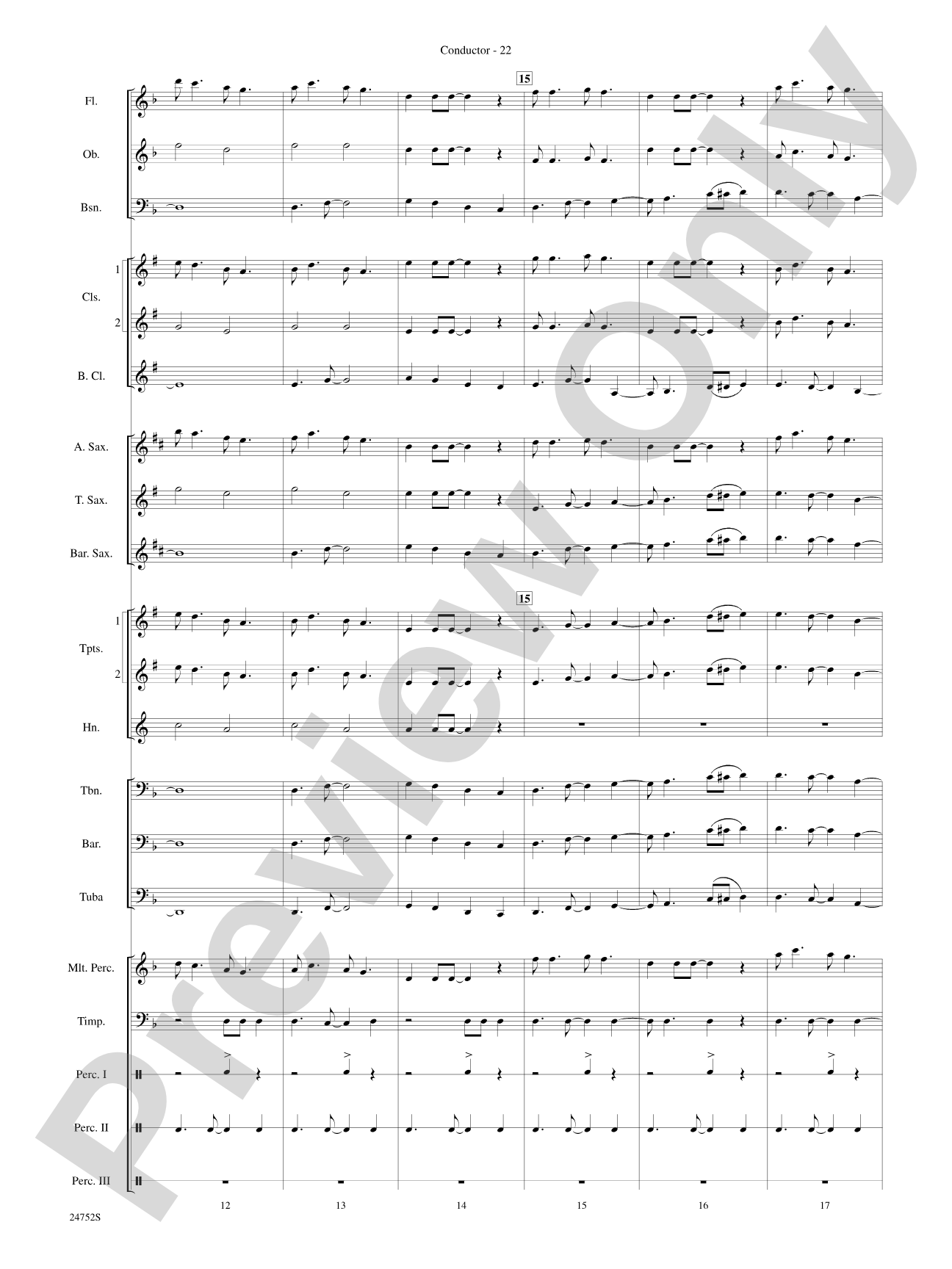 Charlie and the Chocolate Factory, Suite from: Concert Band Conductor Score & Parts
