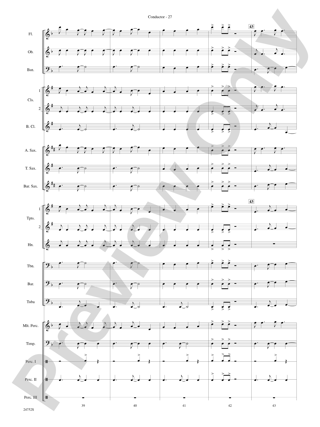 Charlie and the Chocolate Factory, Suite from: Concert Band Conductor Score & Parts