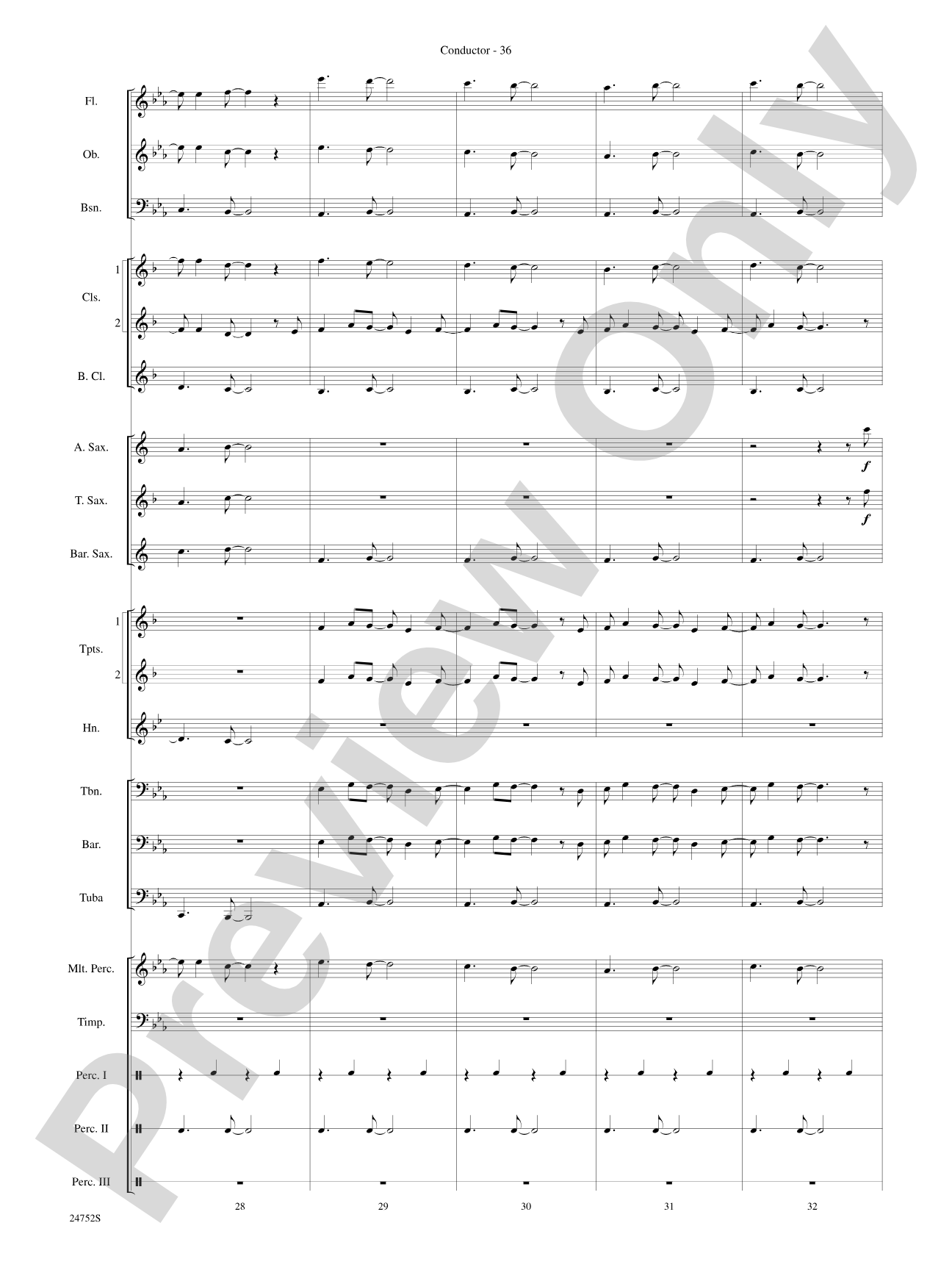 Charlie and the Chocolate Factory, Suite from: Concert Band Conductor Score & Parts