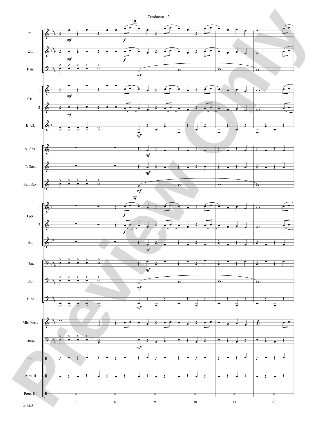 Charlie and the Chocolate Factory, Suite from: Concert Band Conductor Score & Parts