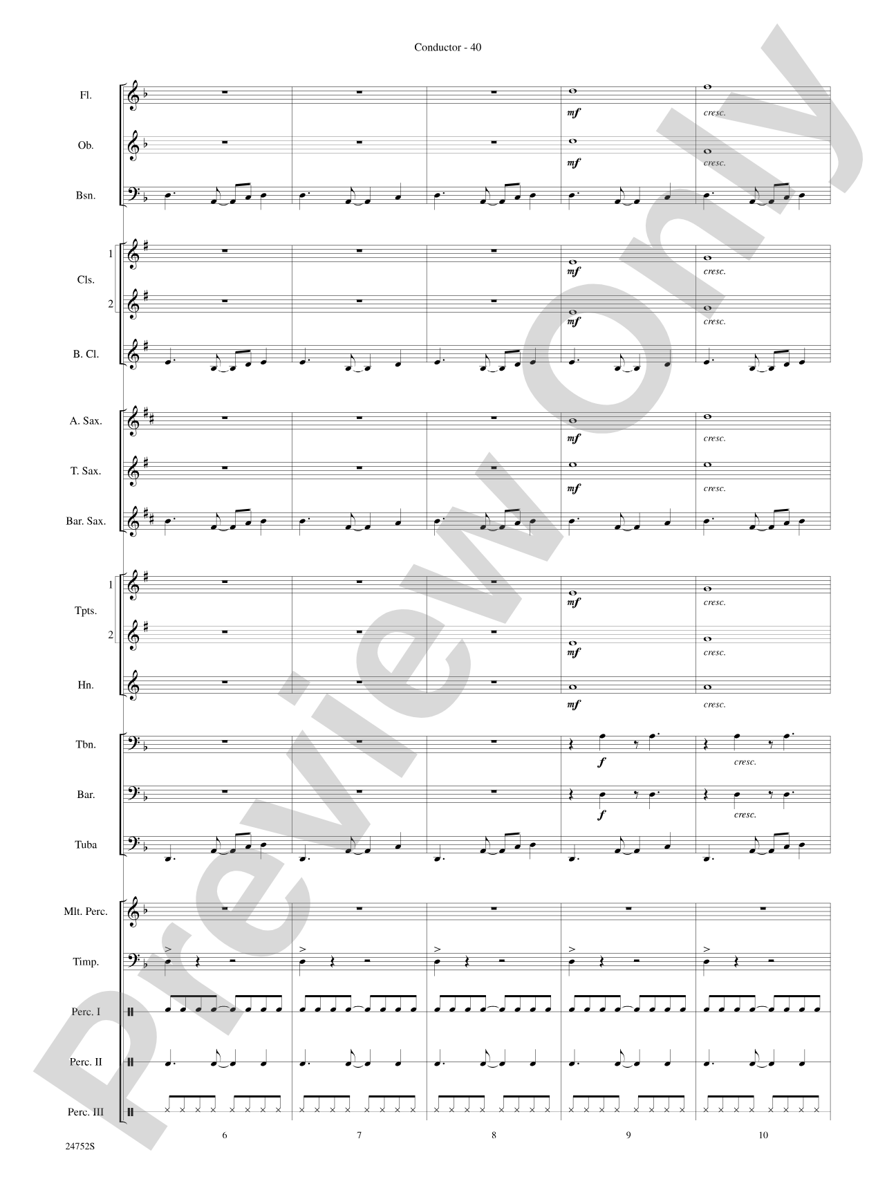Charlie and the Chocolate Factory, Suite from: Concert Band Conductor Score & Parts