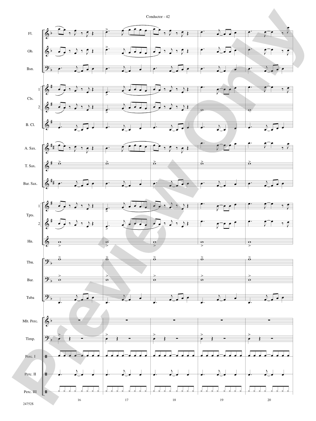 Charlie and the Chocolate Factory, Suite from: Concert Band Conductor Score & Parts