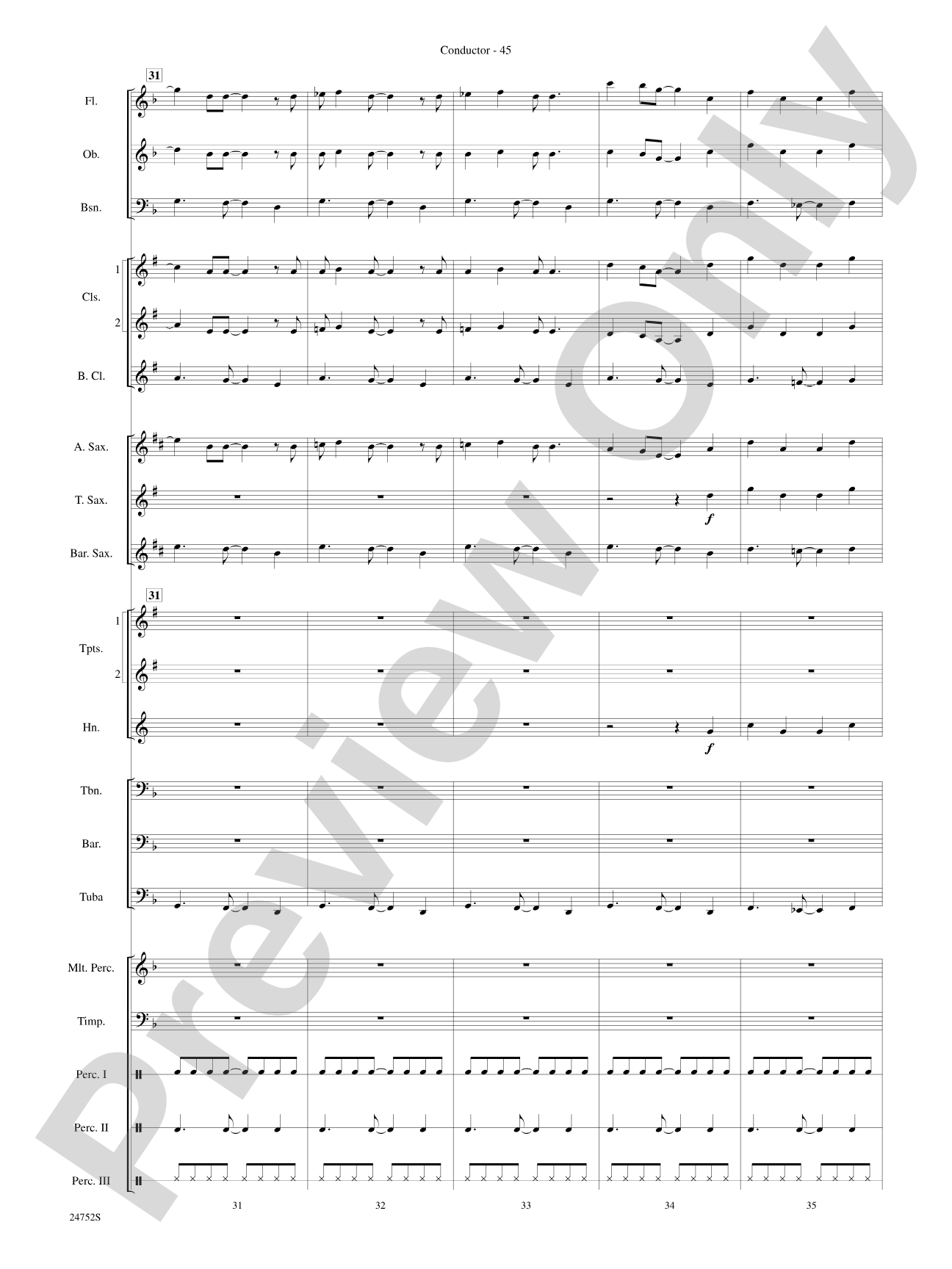 Charlie and the Chocolate Factory, Suite from: Concert Band Conductor Score & Parts