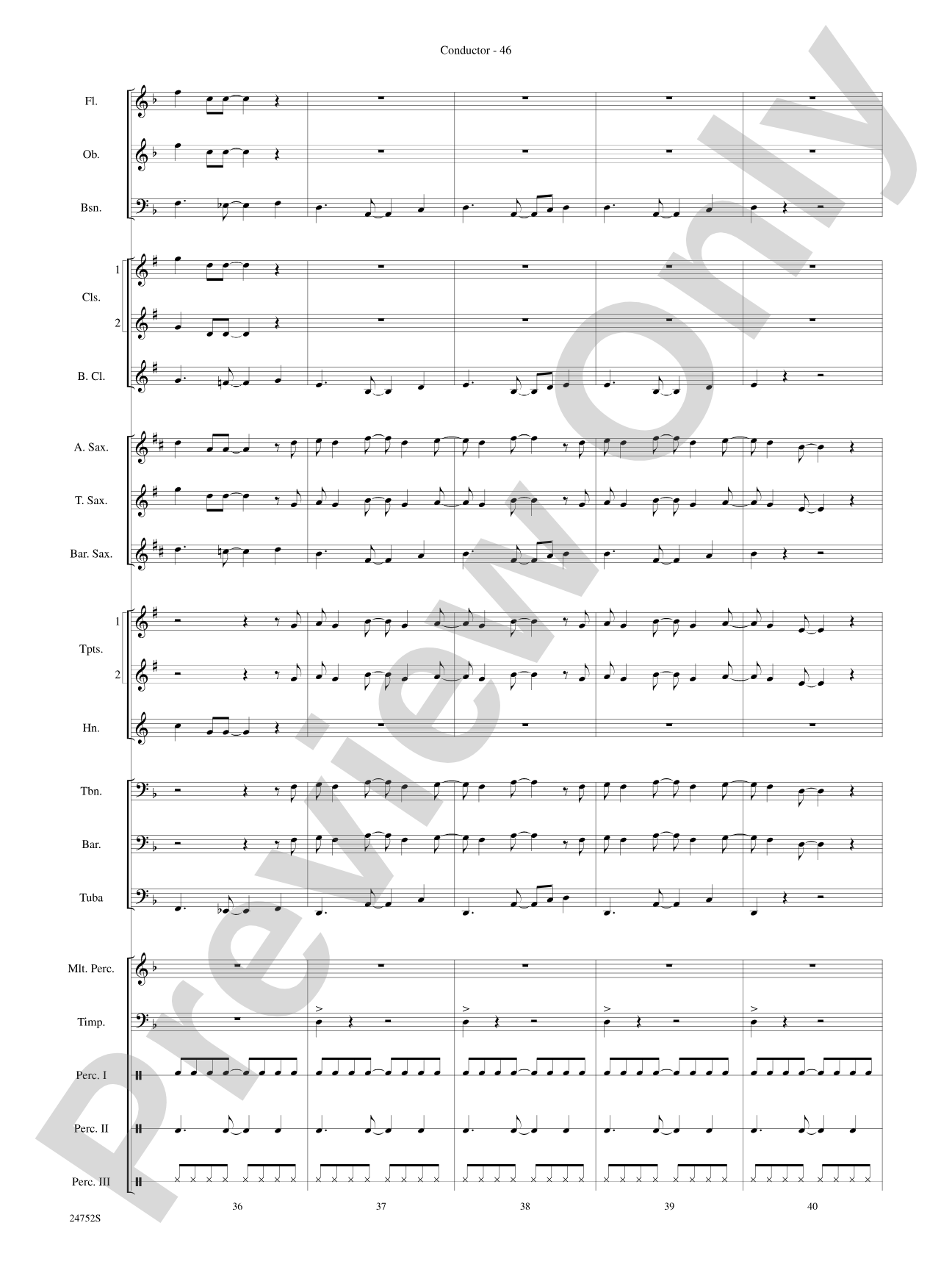Charlie and the Chocolate Factory, Suite from: Concert Band Conductor Score & Parts