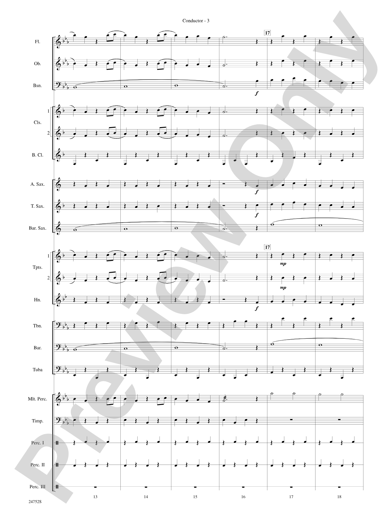 Charlie and the Chocolate Factory, Suite from: Concert Band Conductor Score & Parts