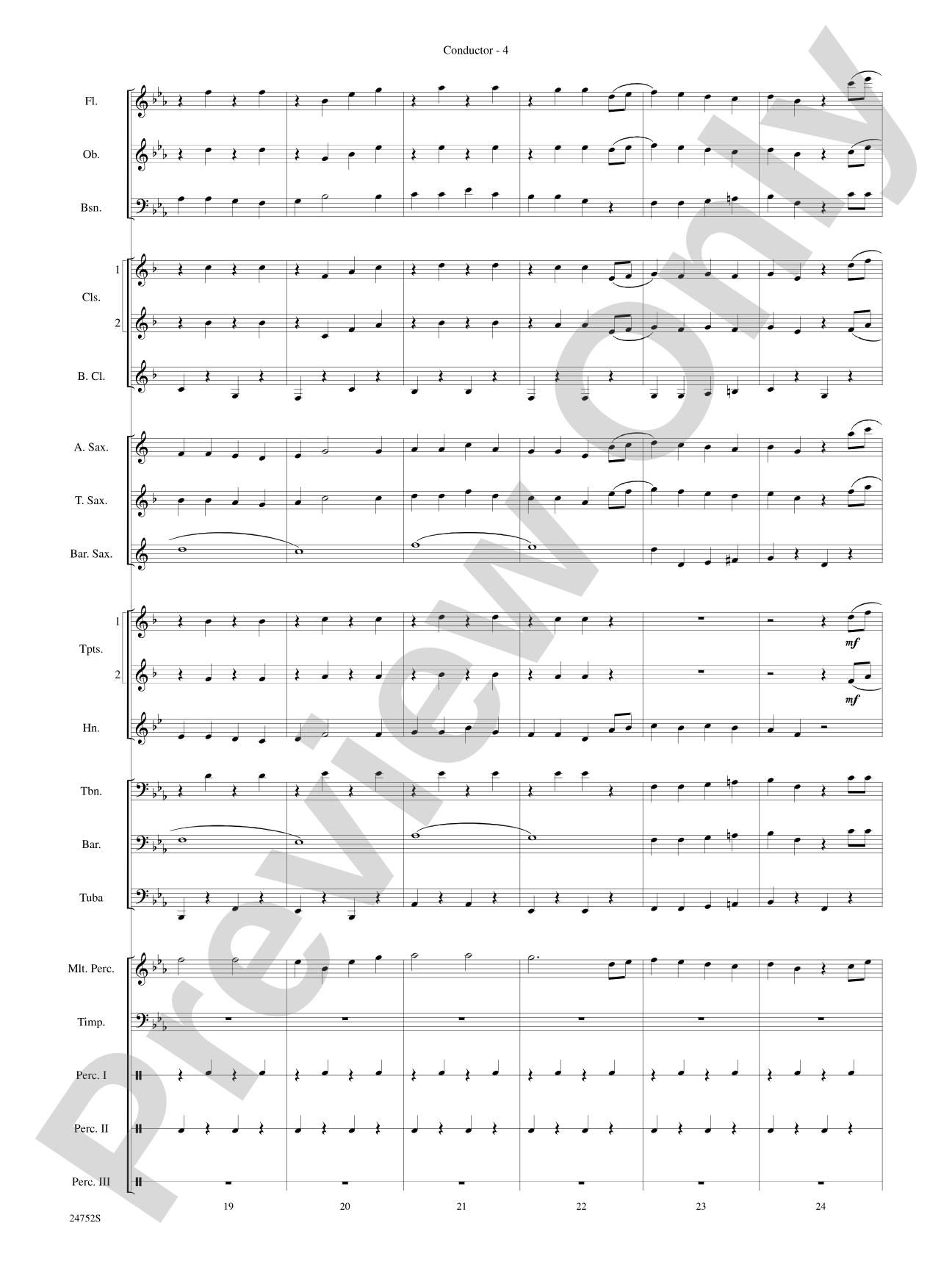 Charlie and the Chocolate Factory, Suite from: Concert Band Conductor Score & Parts