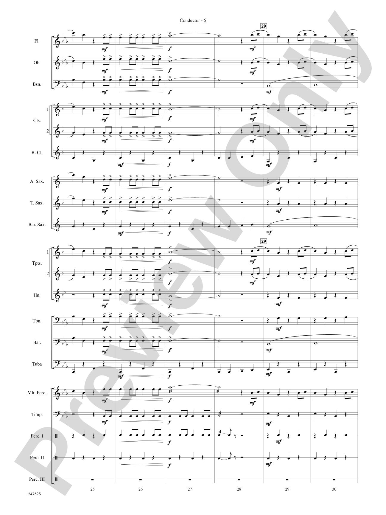 Charlie and the Chocolate Factory, Suite from: Concert Band Conductor Score & Parts