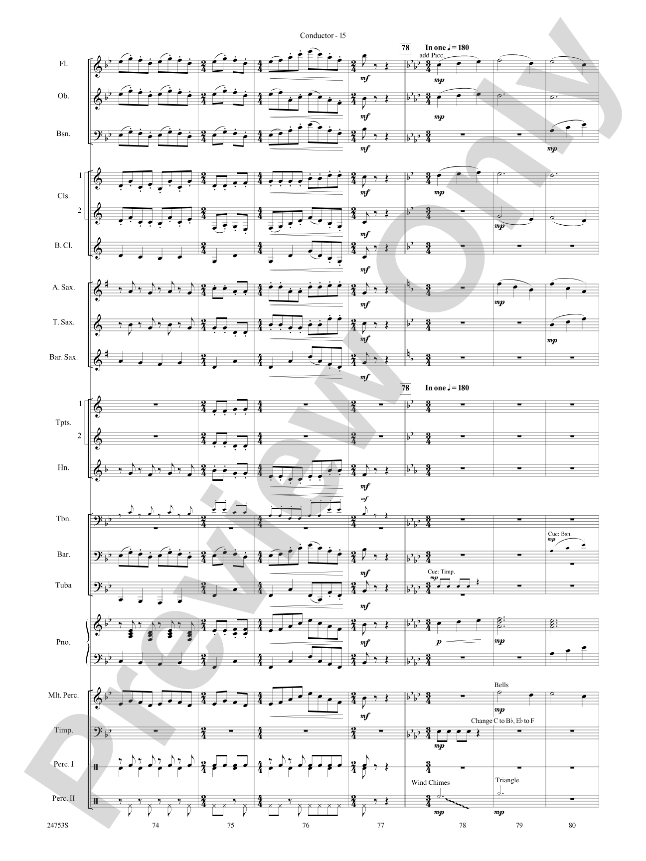 Corpse Bride, Selections from: Concert Band Conductor Score & Parts