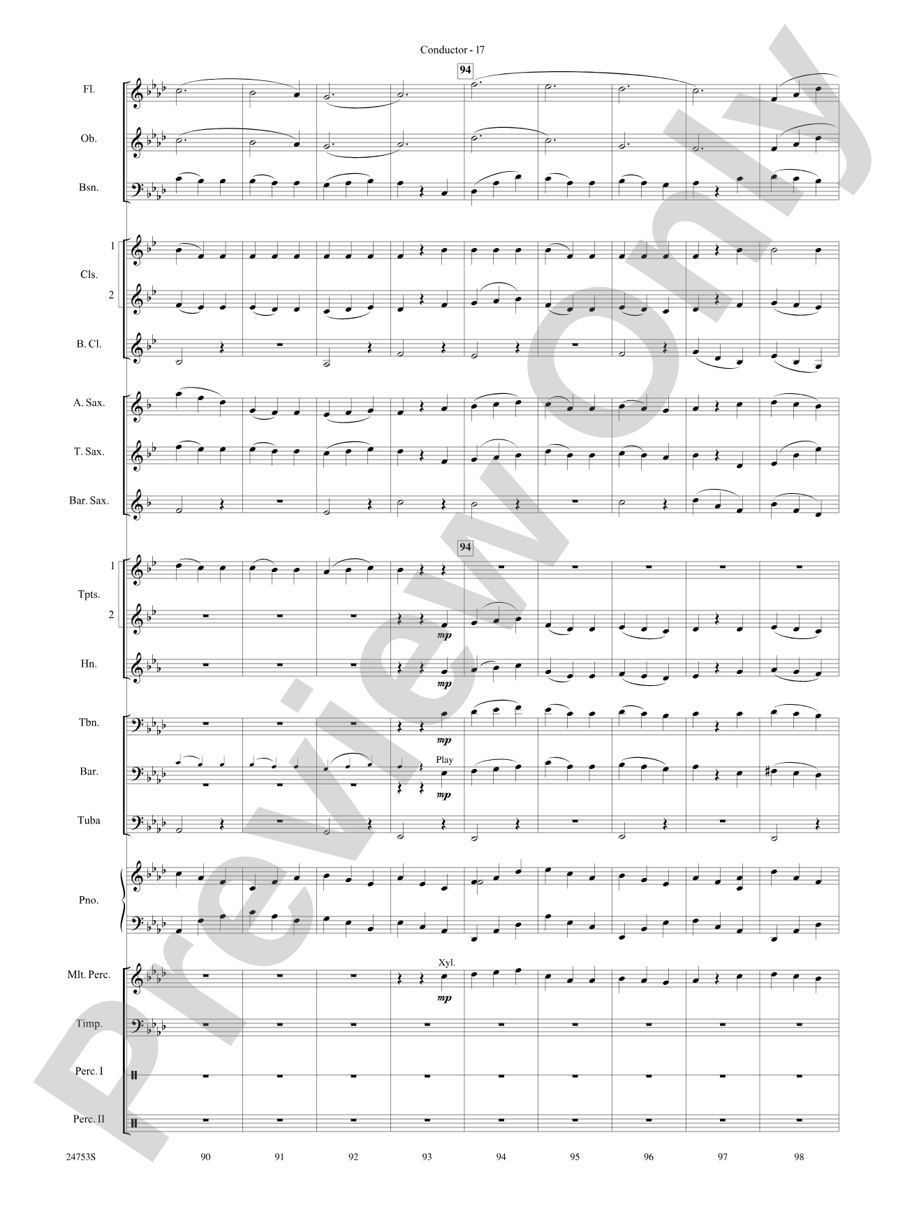 Corpse Bride, Selections from: Concert Band Conductor Score & Parts