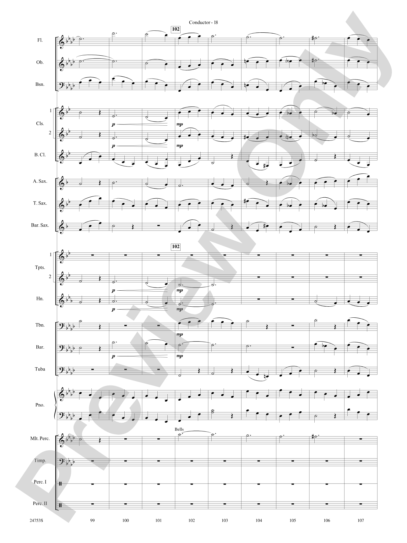 Corpse Bride, Selections from: Concert Band Conductor Score & Parts