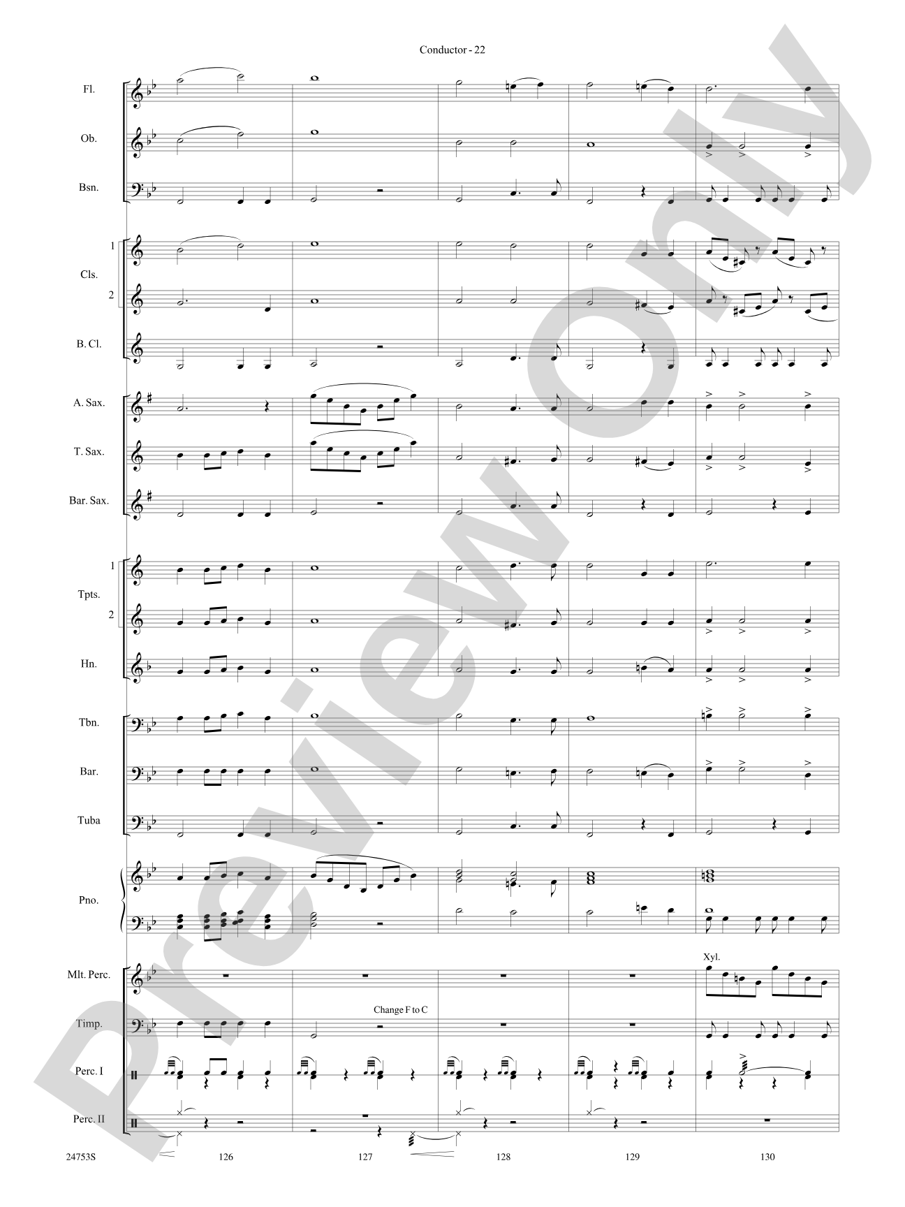 Corpse Bride, Selections from: Concert Band Conductor Score & Parts