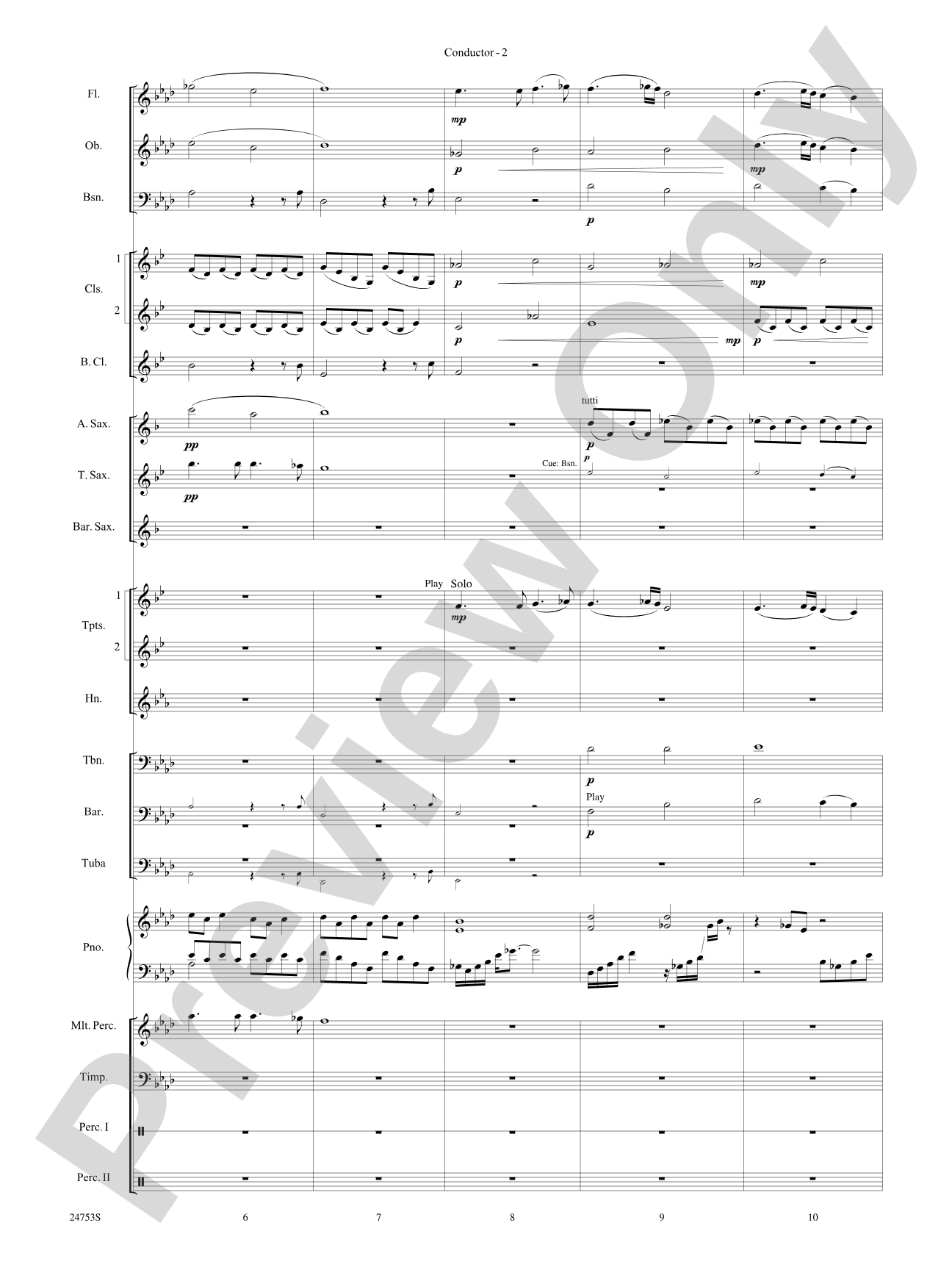 Corpse Bride, Selections from: Concert Band Conductor Score & Parts