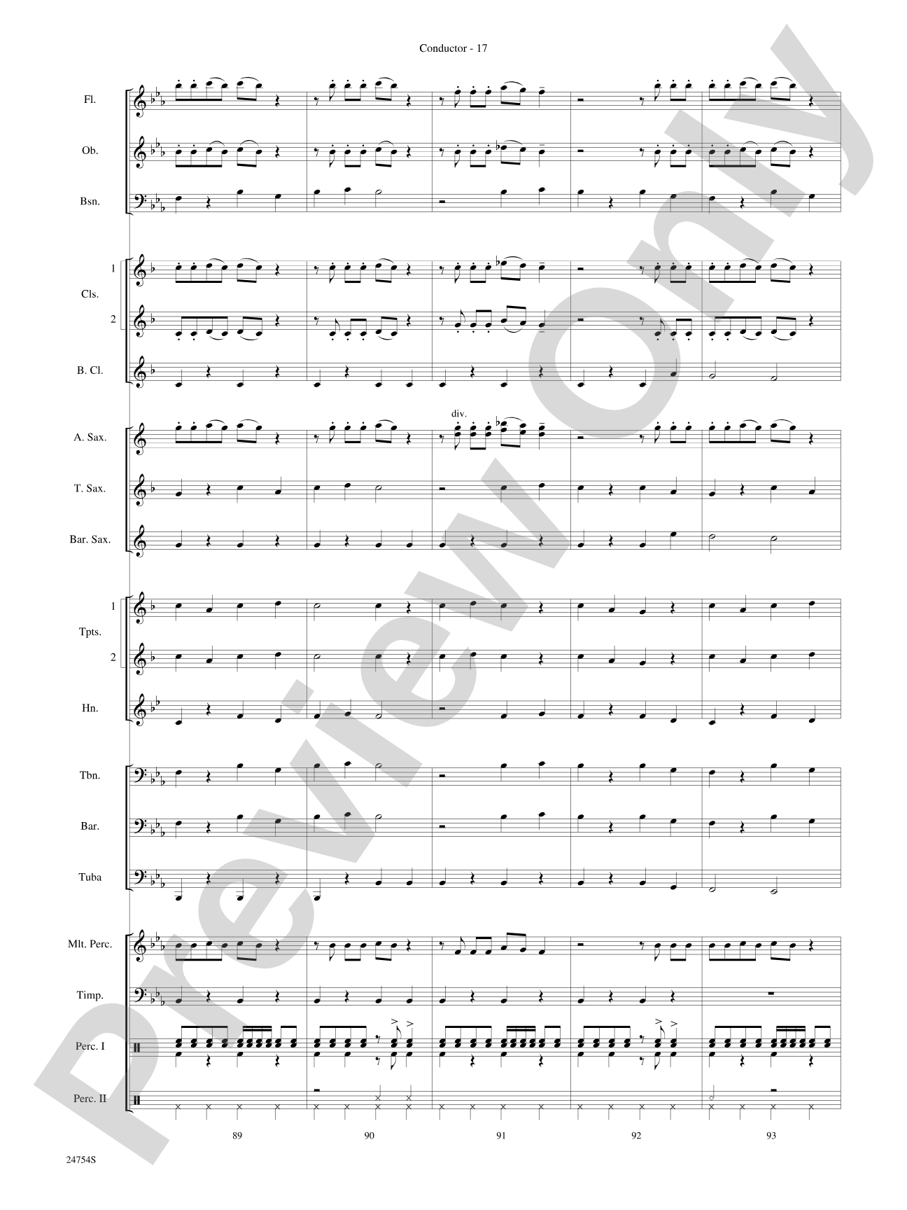 The Star Wars® Saga, Selections from: Concert Band Conductor Score & Parts