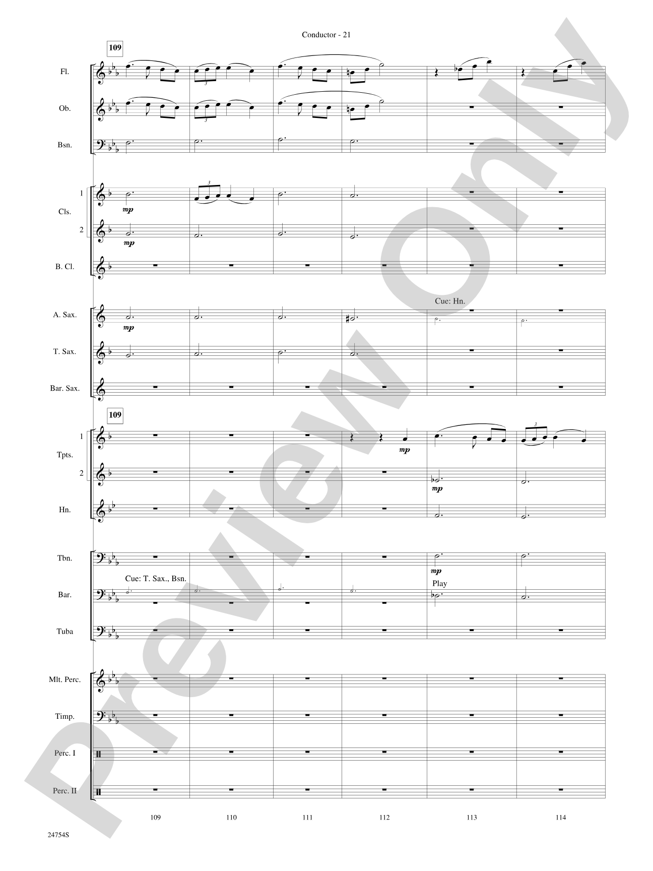 The Star Wars® Saga, Selections from: Concert Band Conductor Score & Parts
