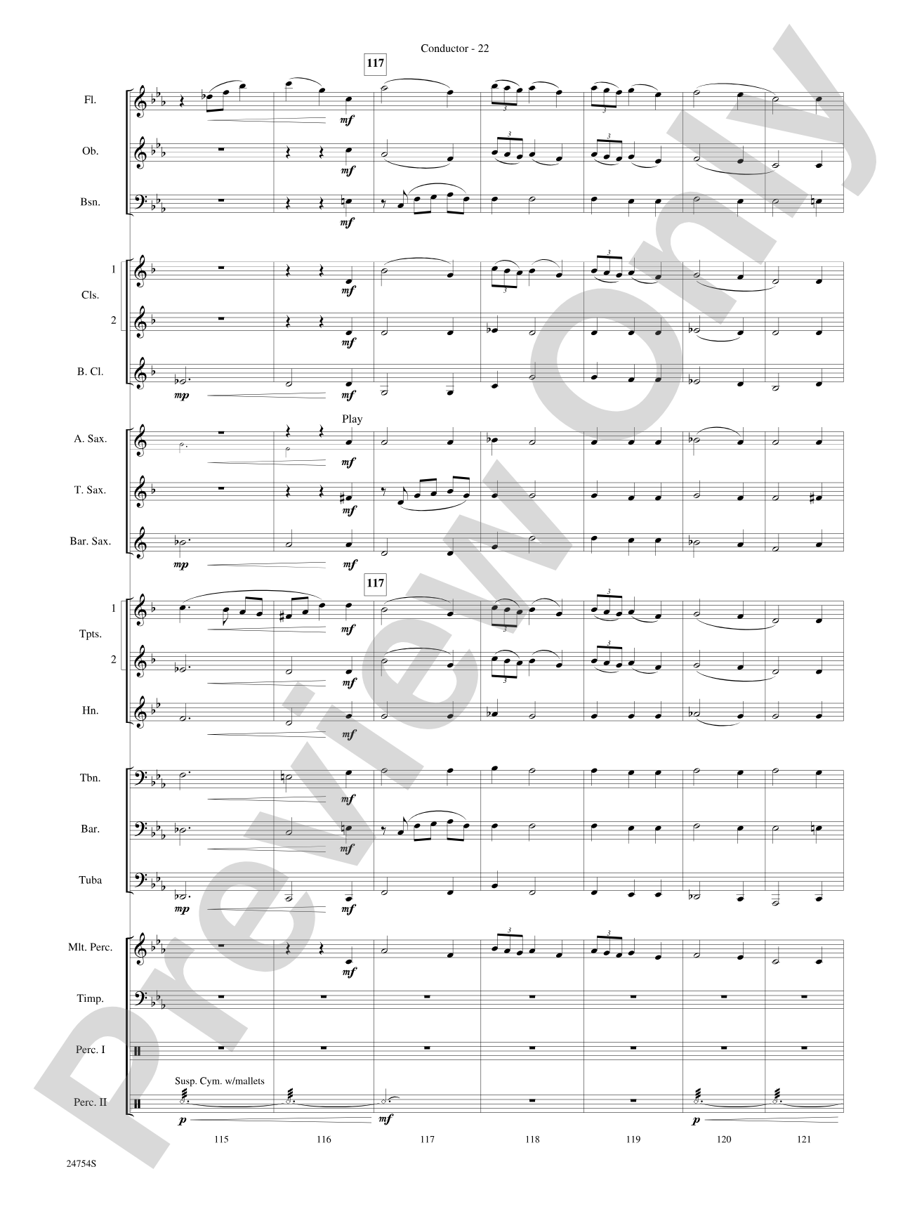 The Star Wars® Saga, Selections from: Concert Band Conductor Score & Parts