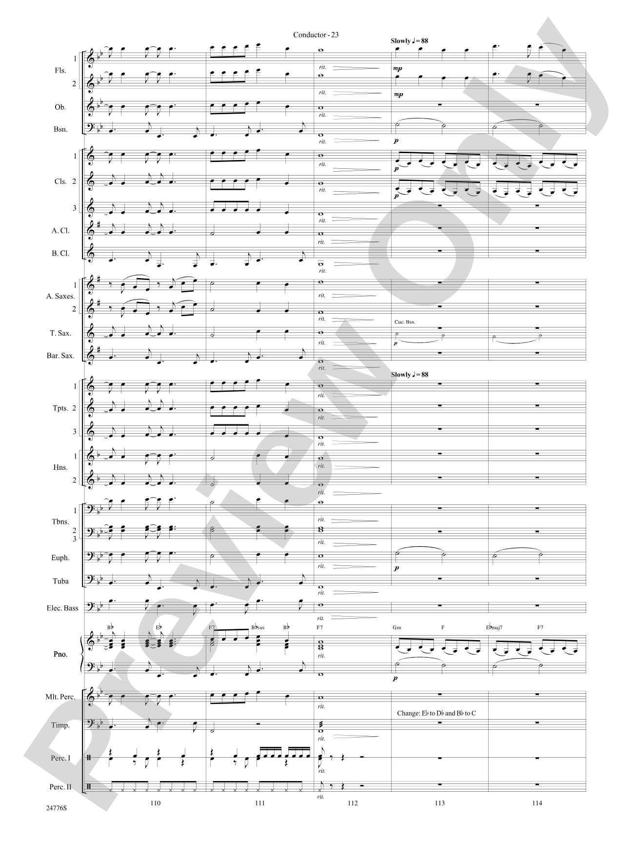 Rolling Stones: The Music Tour: Concert Band Conductor Score & Parts