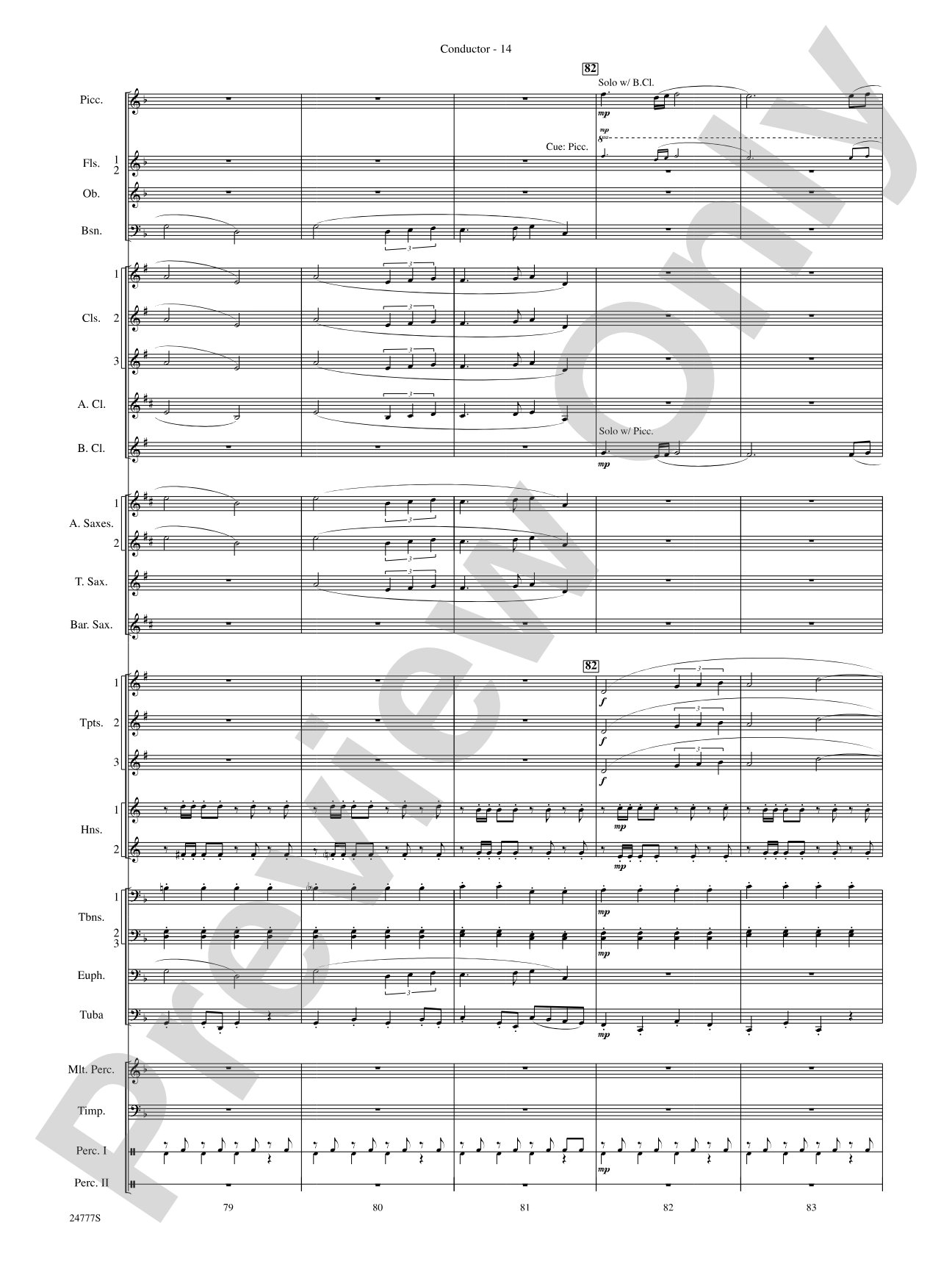 Harry at Hogwarts (from Harry Potter and the Goblet of Fire): Concert Band Conductor Score & Parts