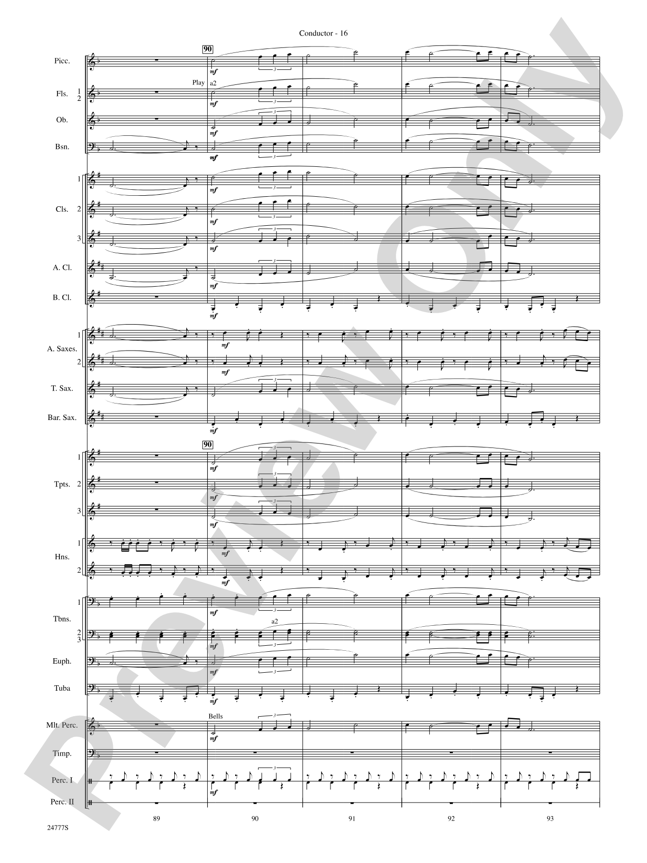 Harry at Hogwarts (from Harry Potter and the Goblet of Fire): Concert Band Conductor Score & Parts