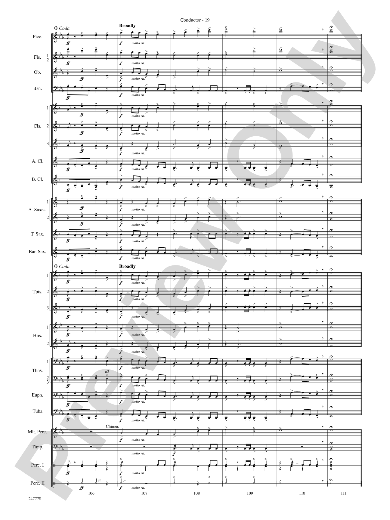 Harry at Hogwarts (from Harry Potter and the Goblet of Fire): Concert Band Conductor Score & Parts