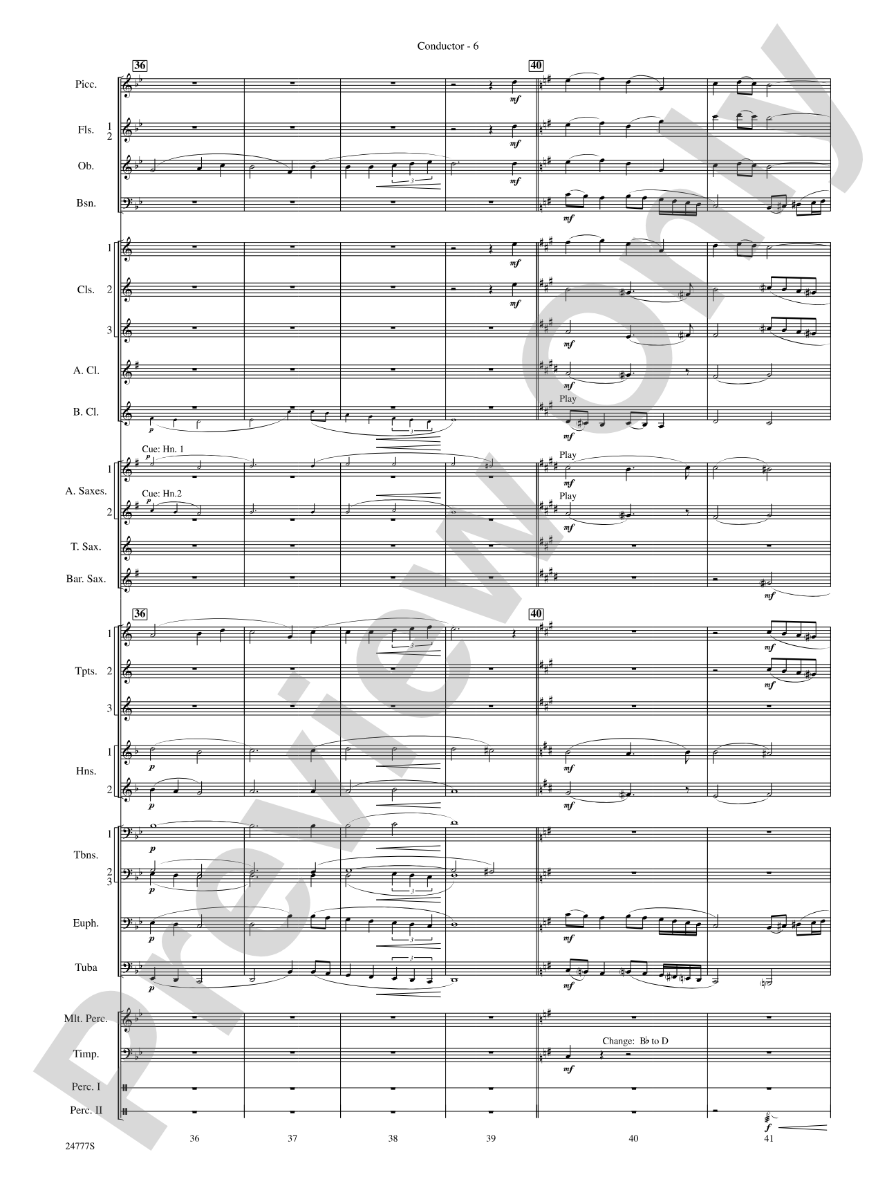 Harry at Hogwarts (from Harry Potter and the Goblet of Fire): Concert Band Conductor Score & Parts