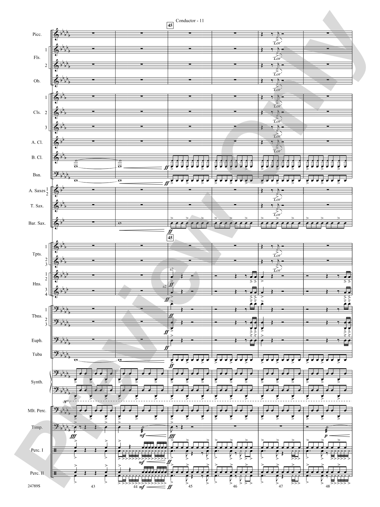 Harry Potter and the Goblet of Fire, Symphonic Suite from: Score