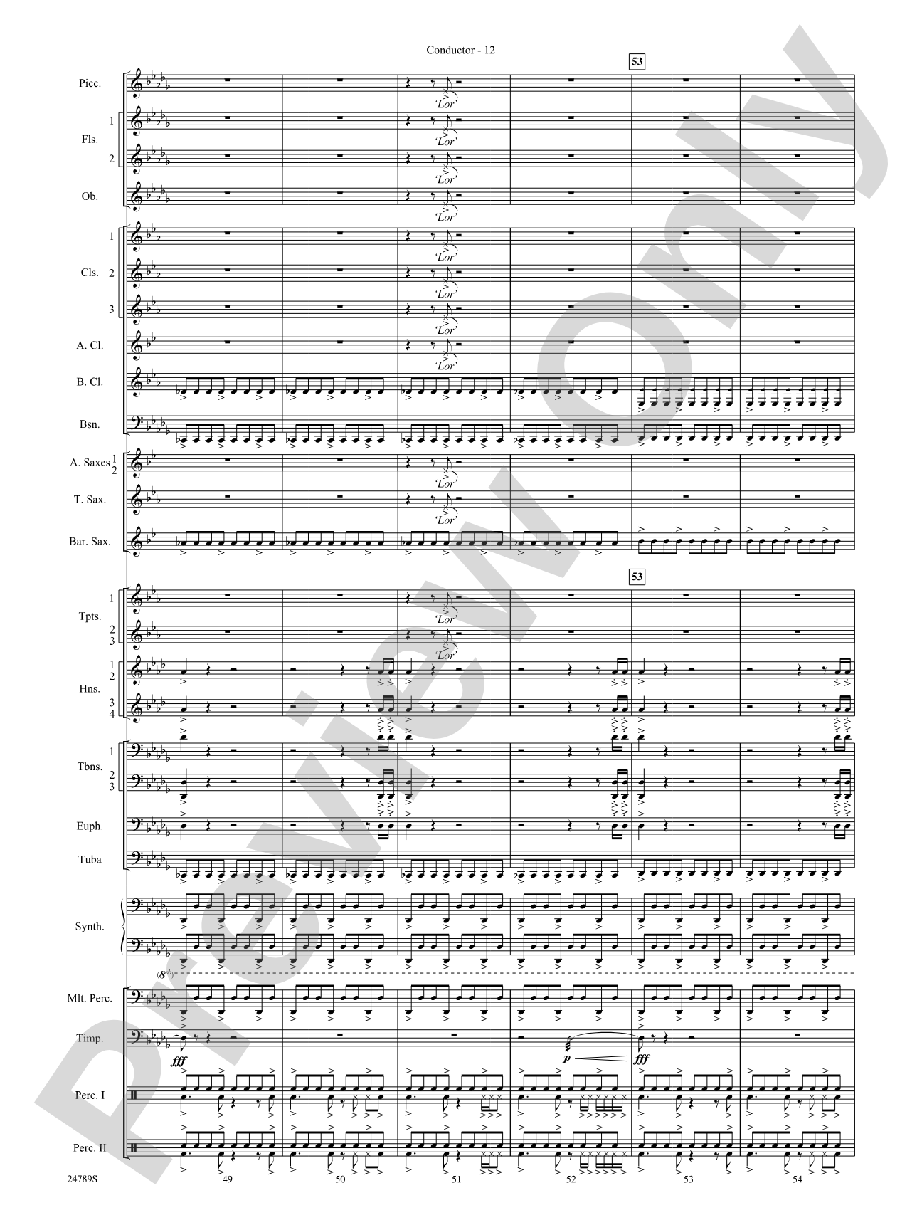 Harry Potter and the Goblet of Fire, Symphonic Suite from: Score