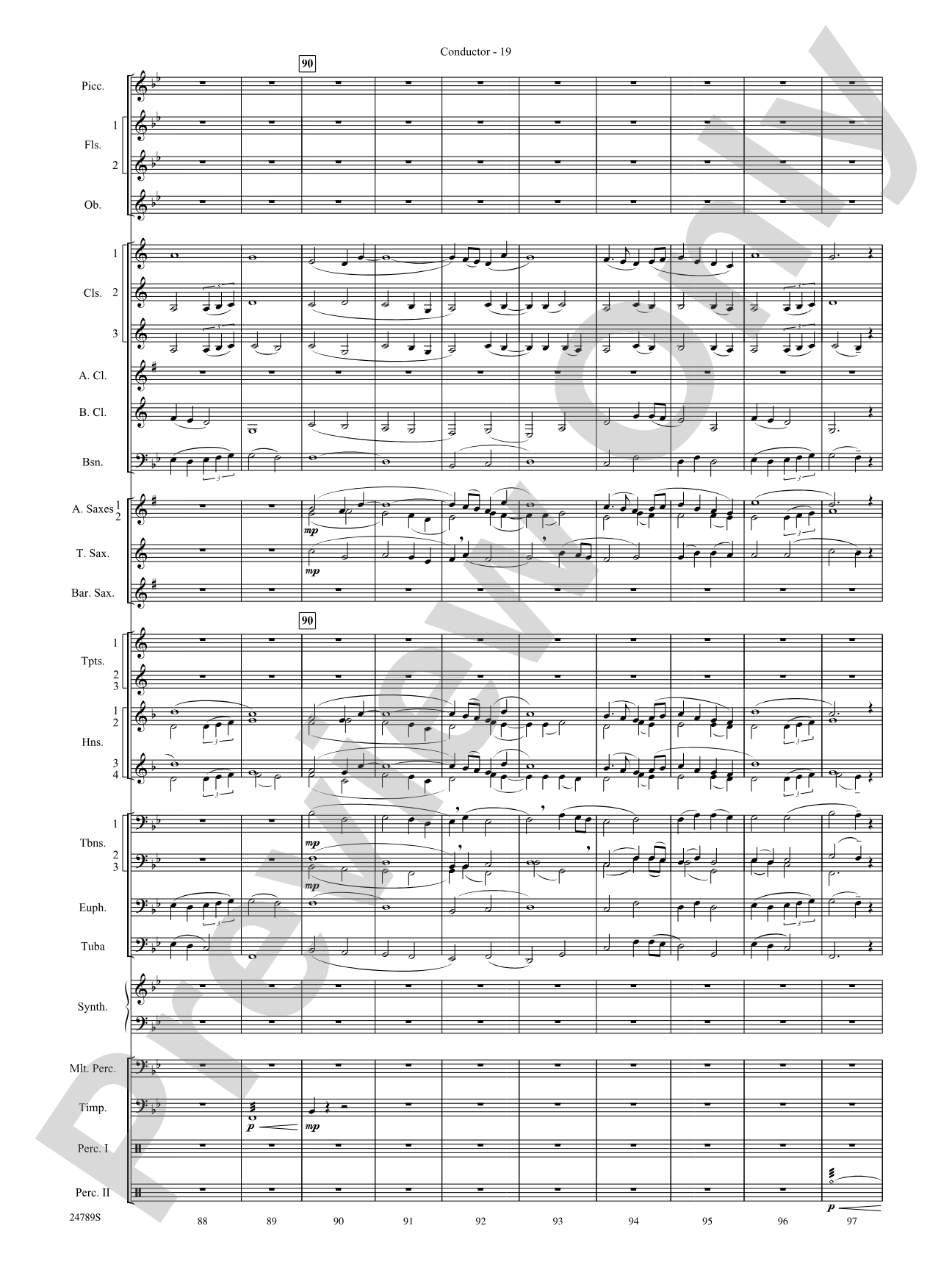 Harry Potter and the Goblet of Fire, Symphonic Suite from: Score
