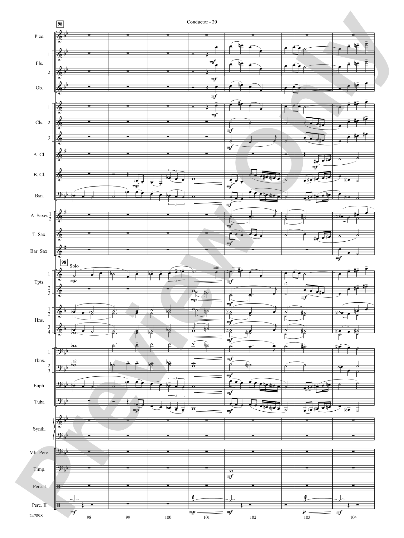 Harry Potter and the Goblet of Fire, Symphonic Suite from: Score