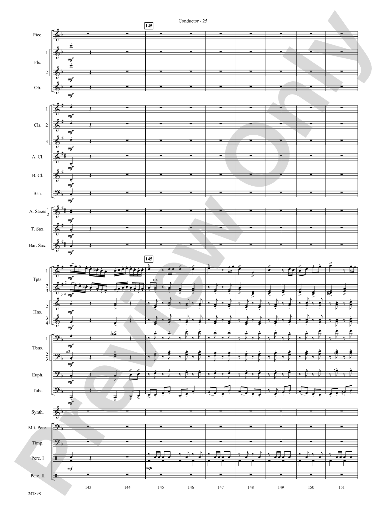 Harry Potter and the Goblet of Fire, Symphonic Suite from: Score