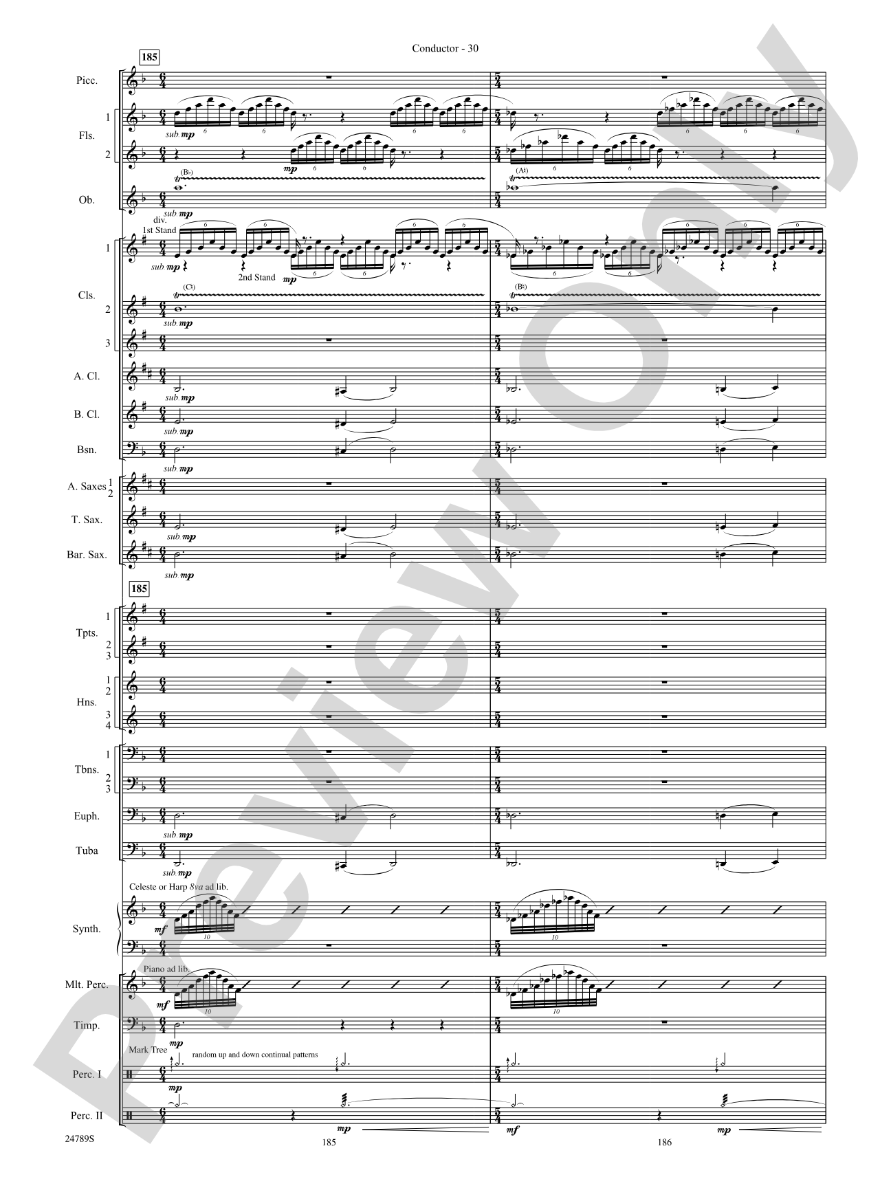 Harry Potter and the Goblet of Fire, Symphonic Suite from: Score