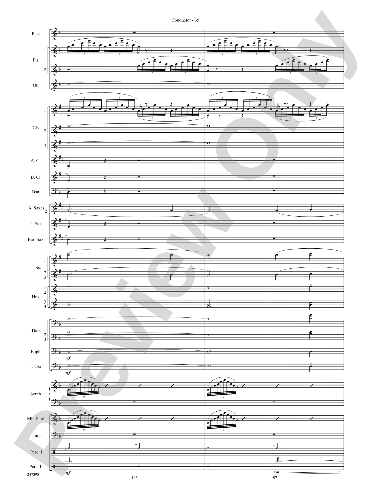 Harry Potter and the Goblet of Fire, Symphonic Suite from: Score