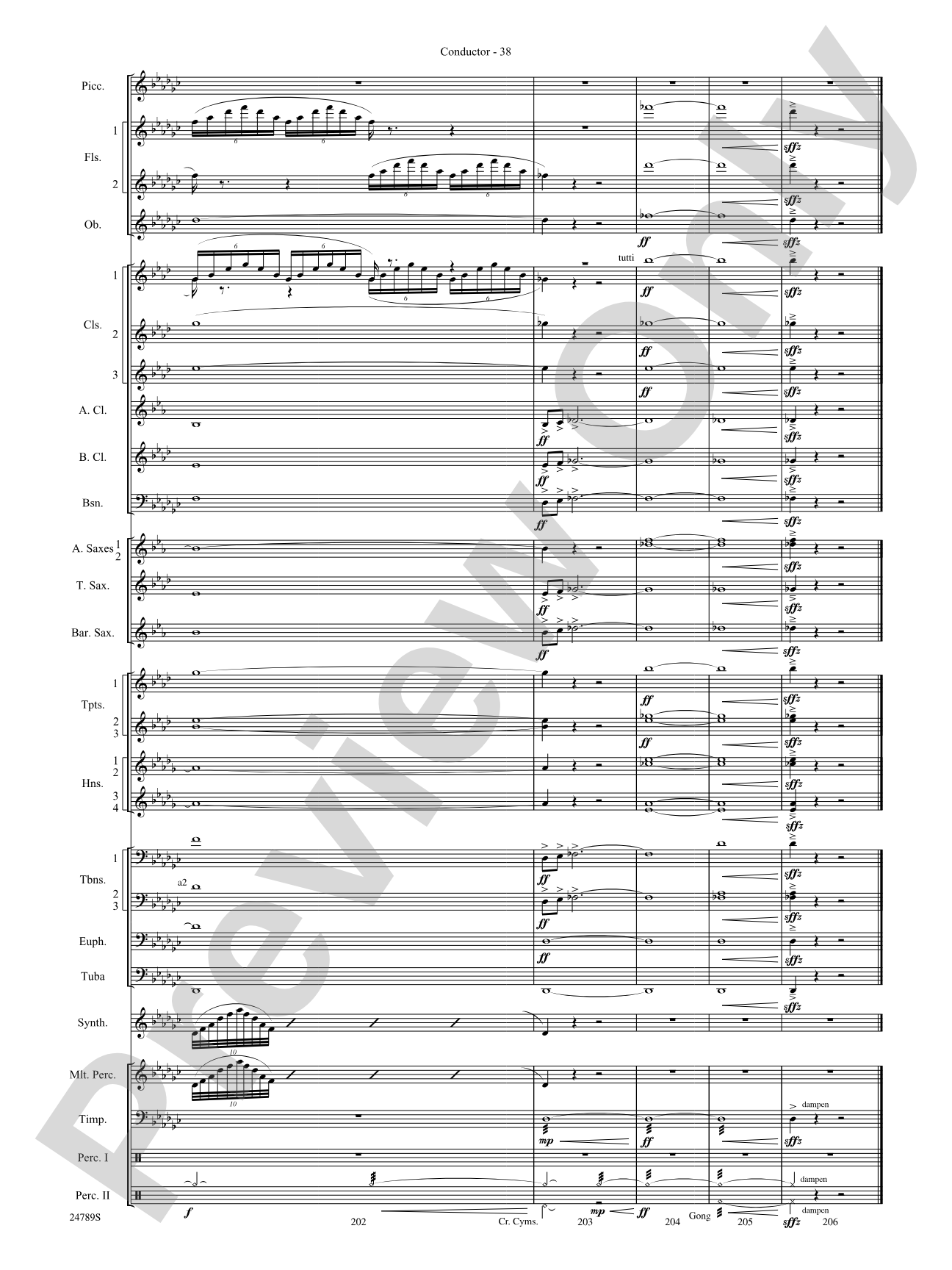 Harry Potter and the Goblet of Fire, Symphonic Suite from: Score