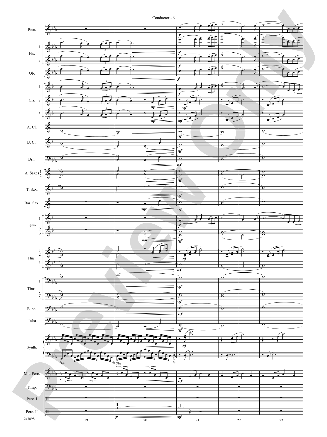 Harry Potter and the Goblet of Fire, Symphonic Suite from: Score