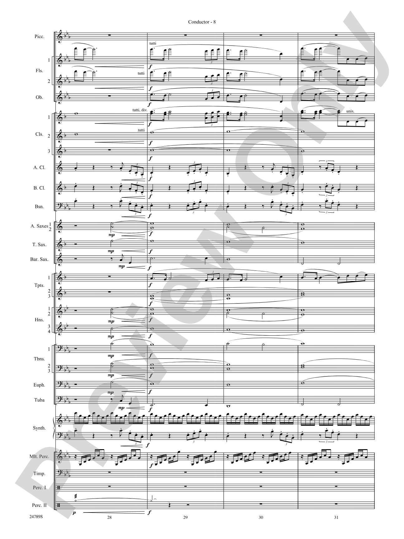 Harry Potter and the Goblet of Fire, Symphonic Suite from: Score
