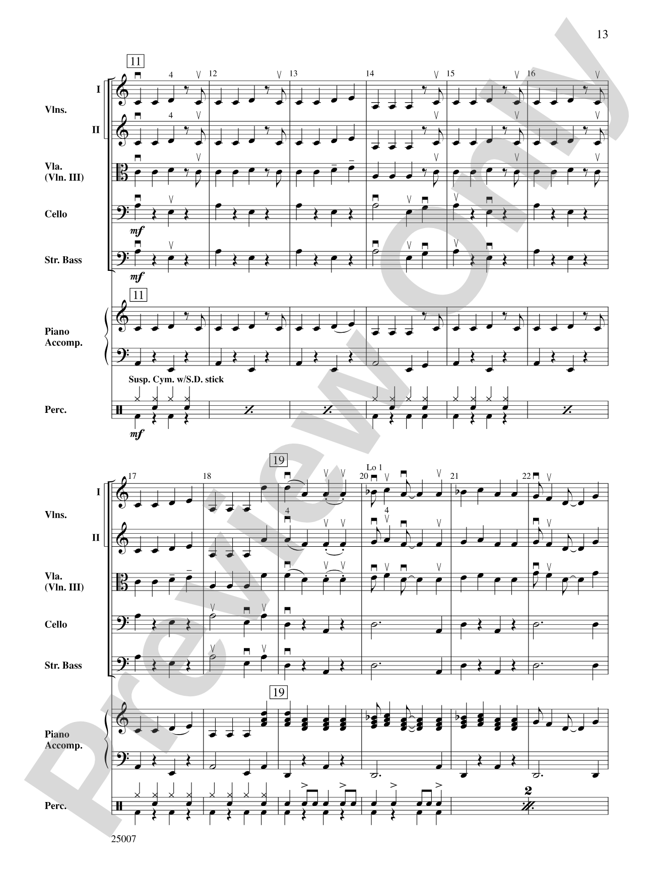 Charlie and the Chocolate Factory, Suite from: String Orchestra Conductor Score & Parts