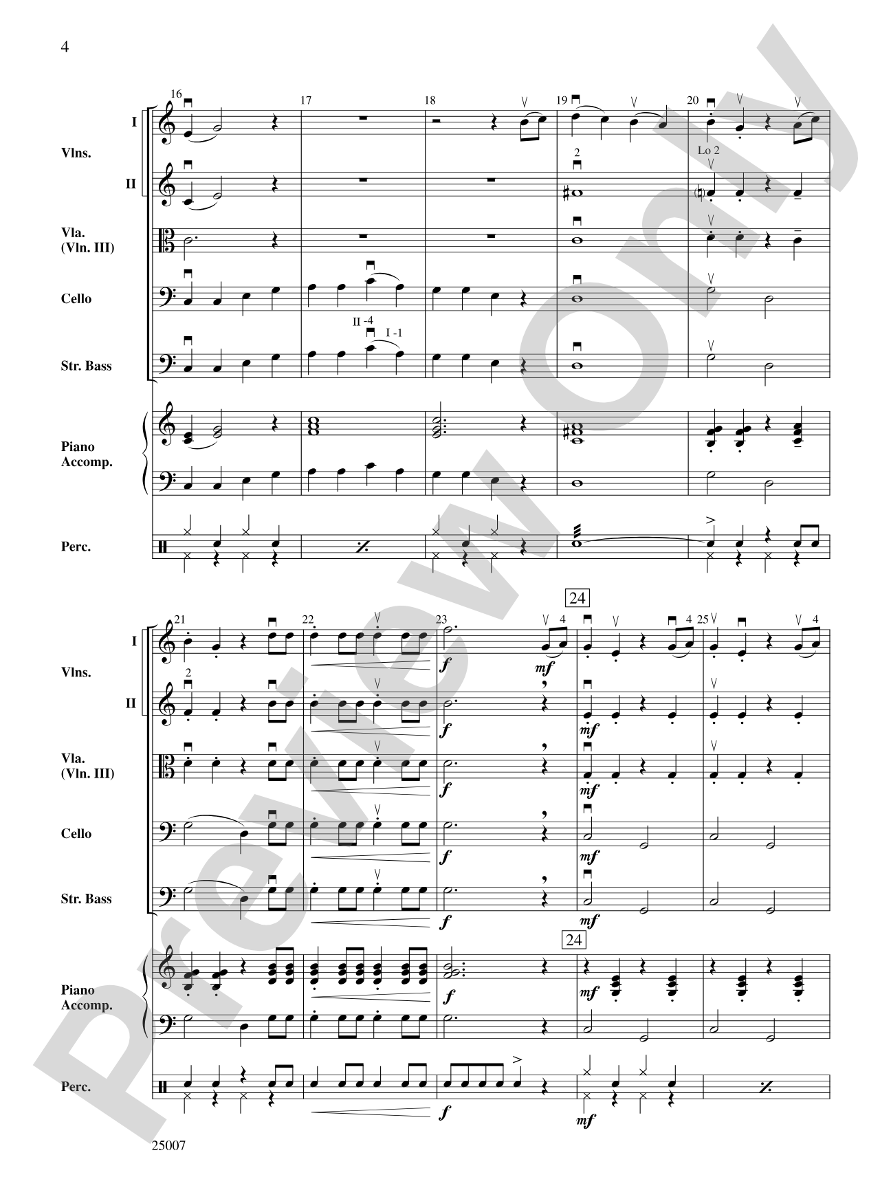 Charlie and the Chocolate Factory, Suite from: String Orchestra Conductor Score & Parts