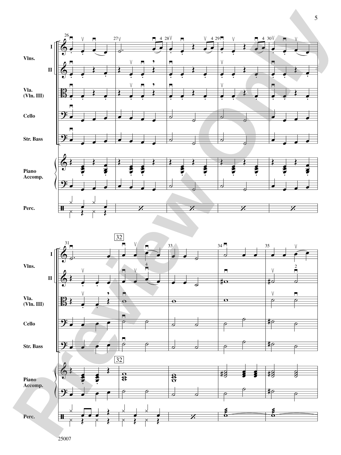 Charlie and the Chocolate Factory, Suite from: String Orchestra Conductor Score & Parts
